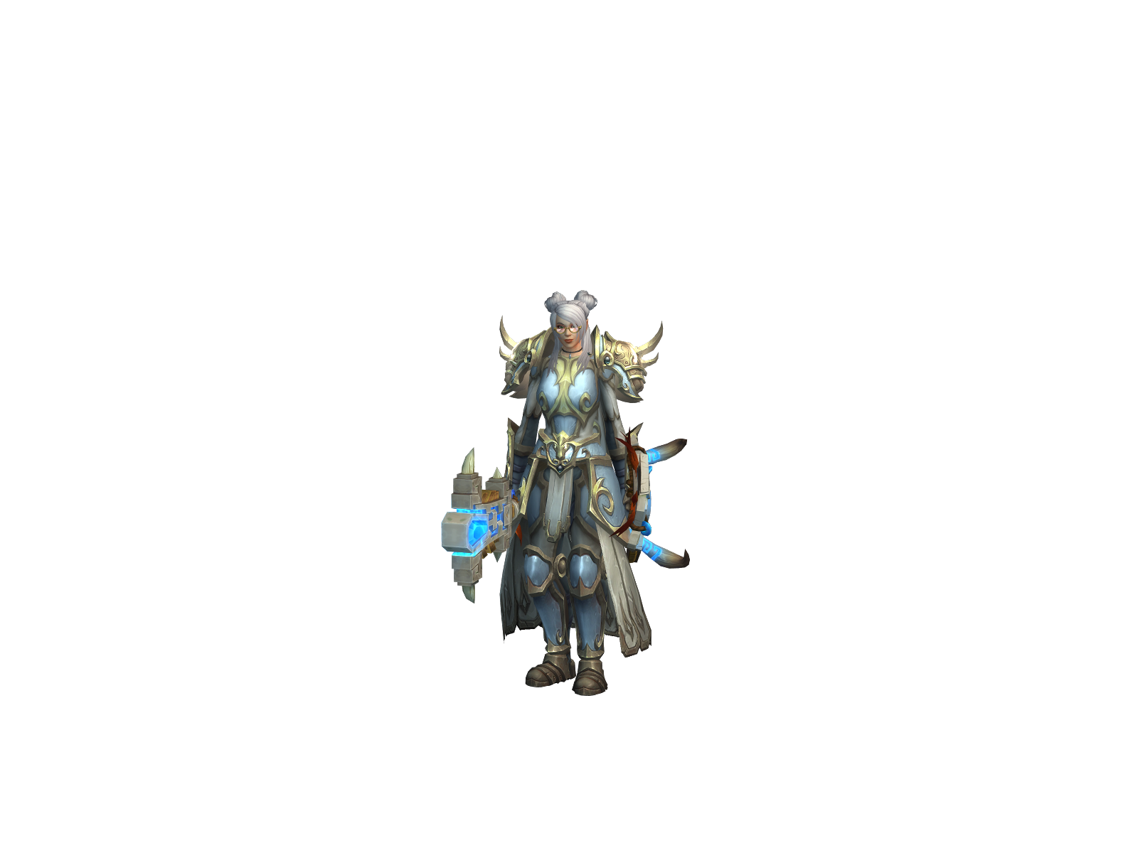 Pawtism 3D character render
