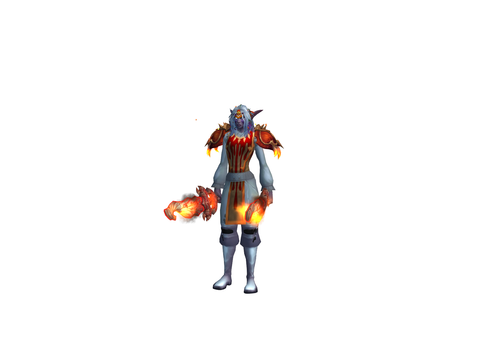 Sérenedé 3D character render