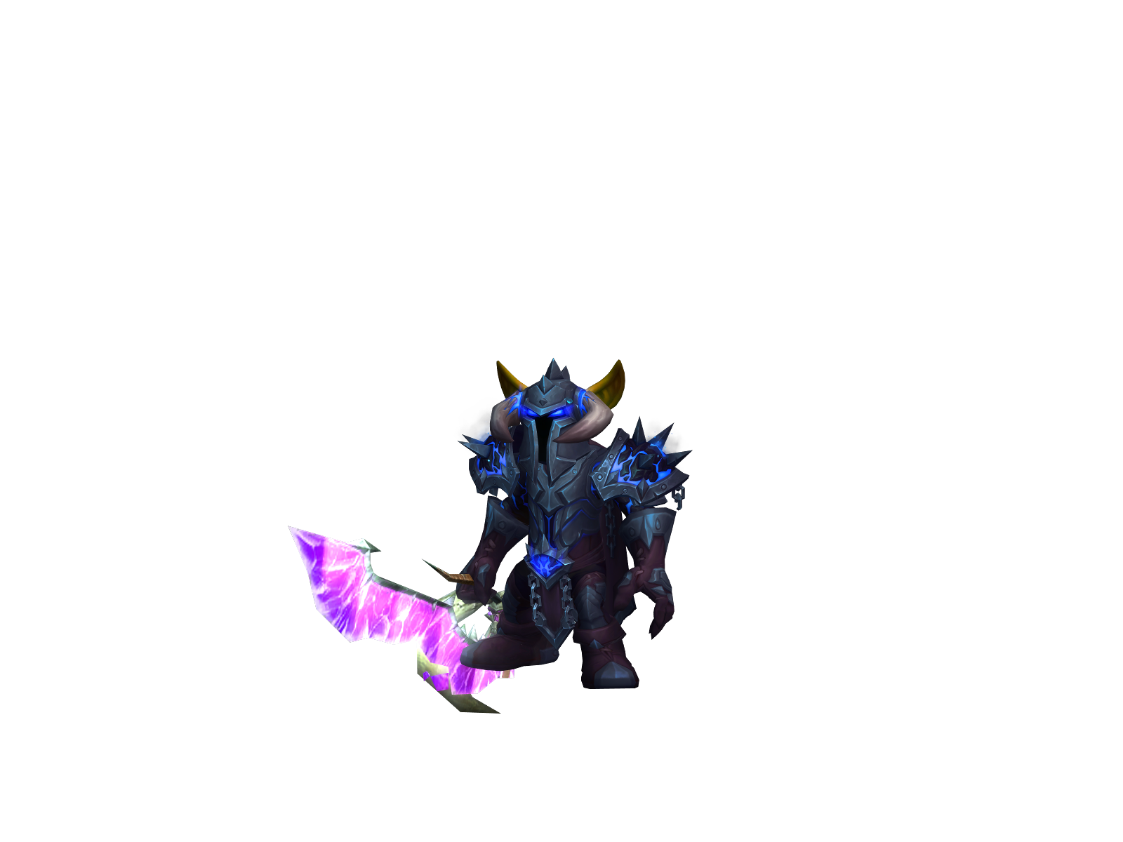 Hizcrank 3D character render