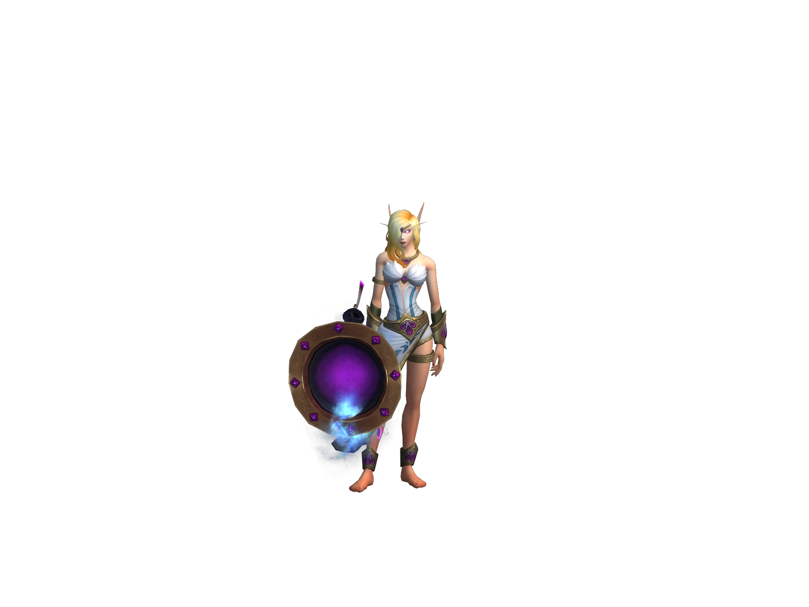 Amelmandis 3D character render