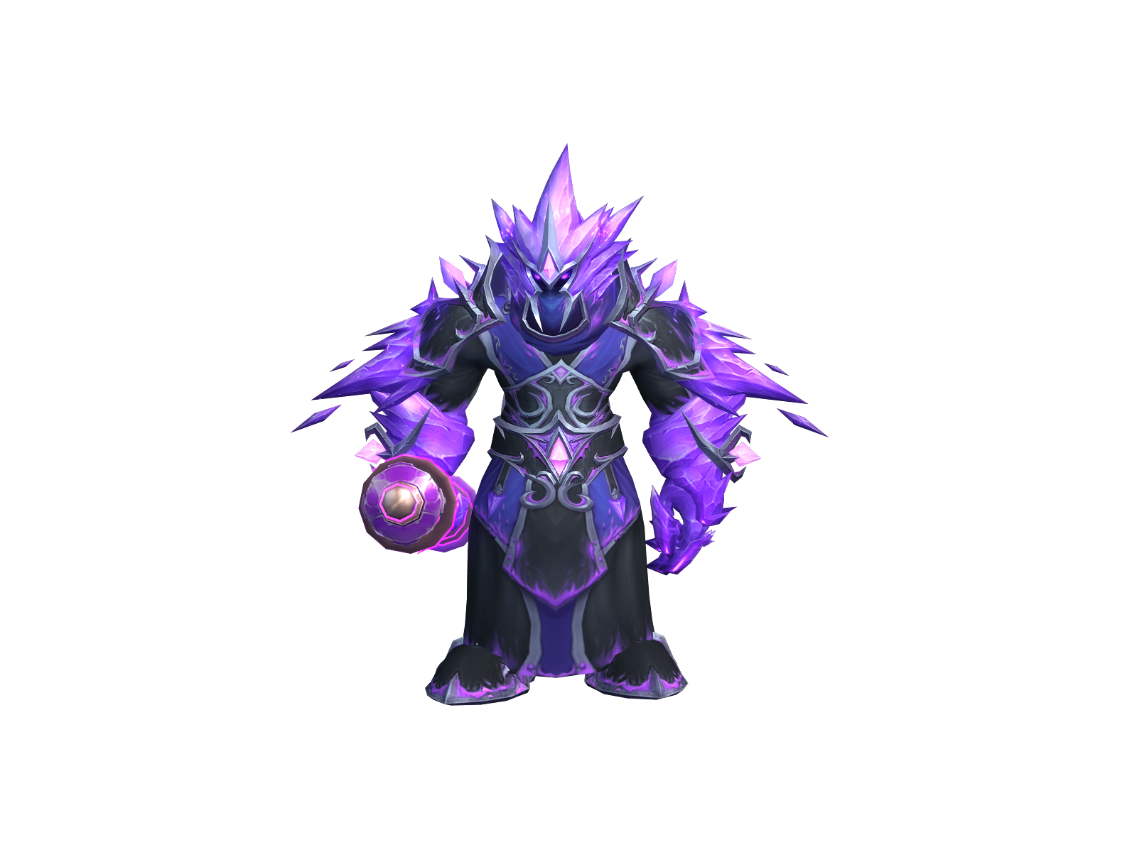 Macro 3D character render