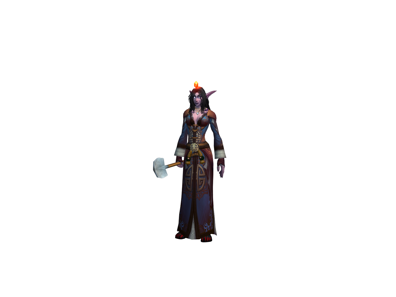 Pout 3D character render