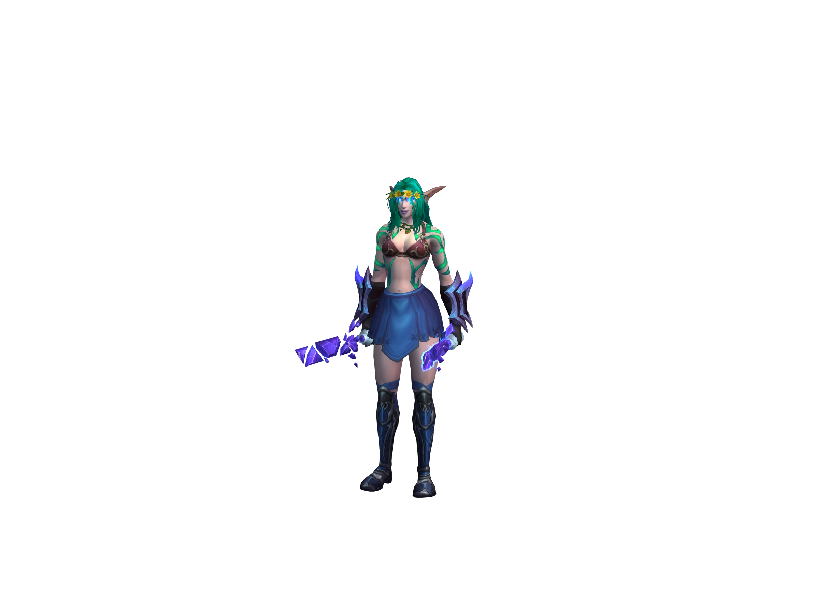 Hytrex 3D character render