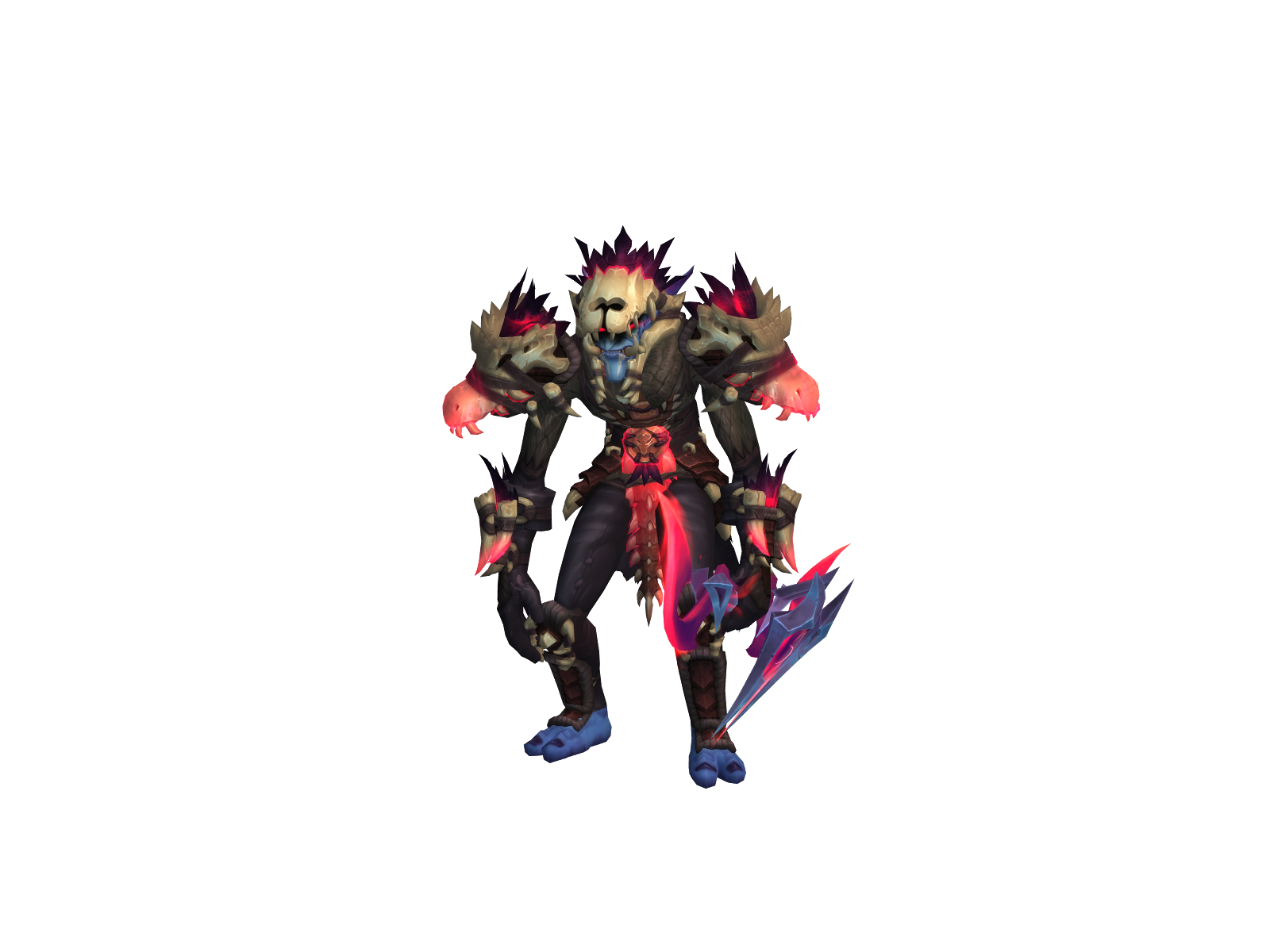Berug 3D character render
