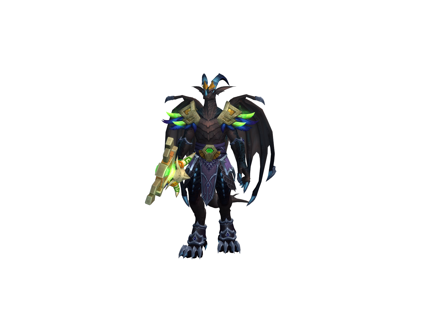 Makatraka 3D character render