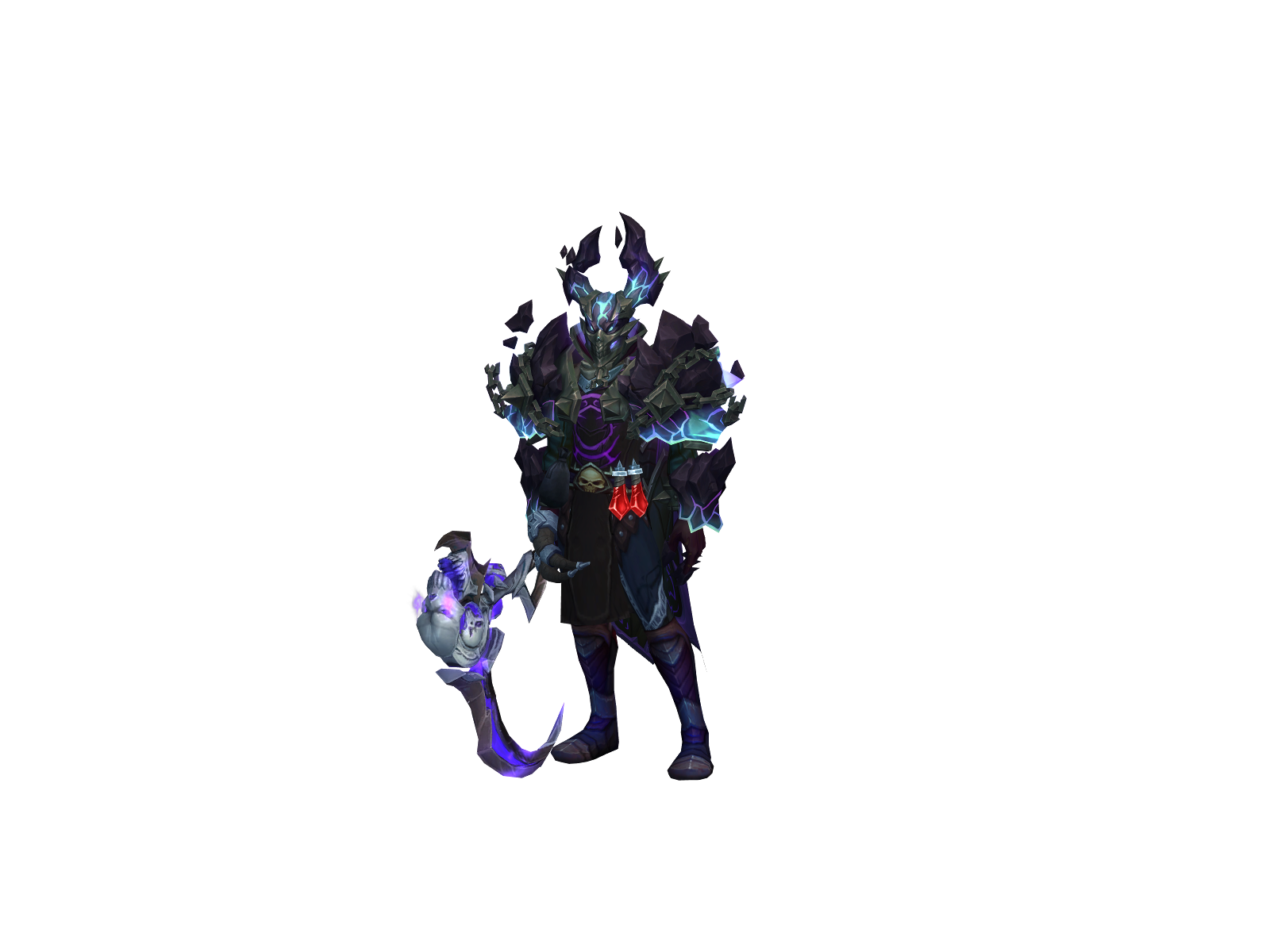 Sukuno 3D character render