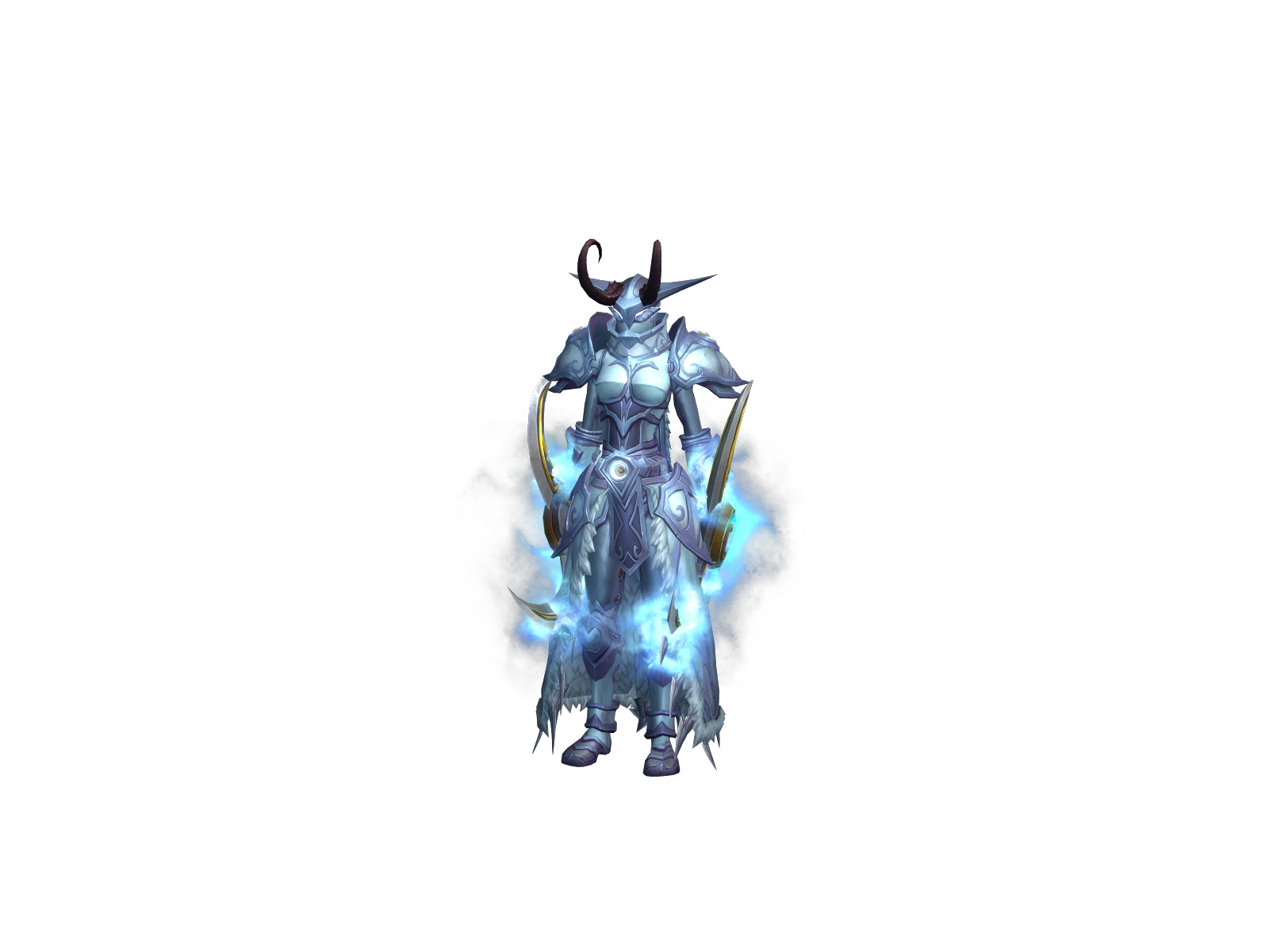 Milvill 3D character render