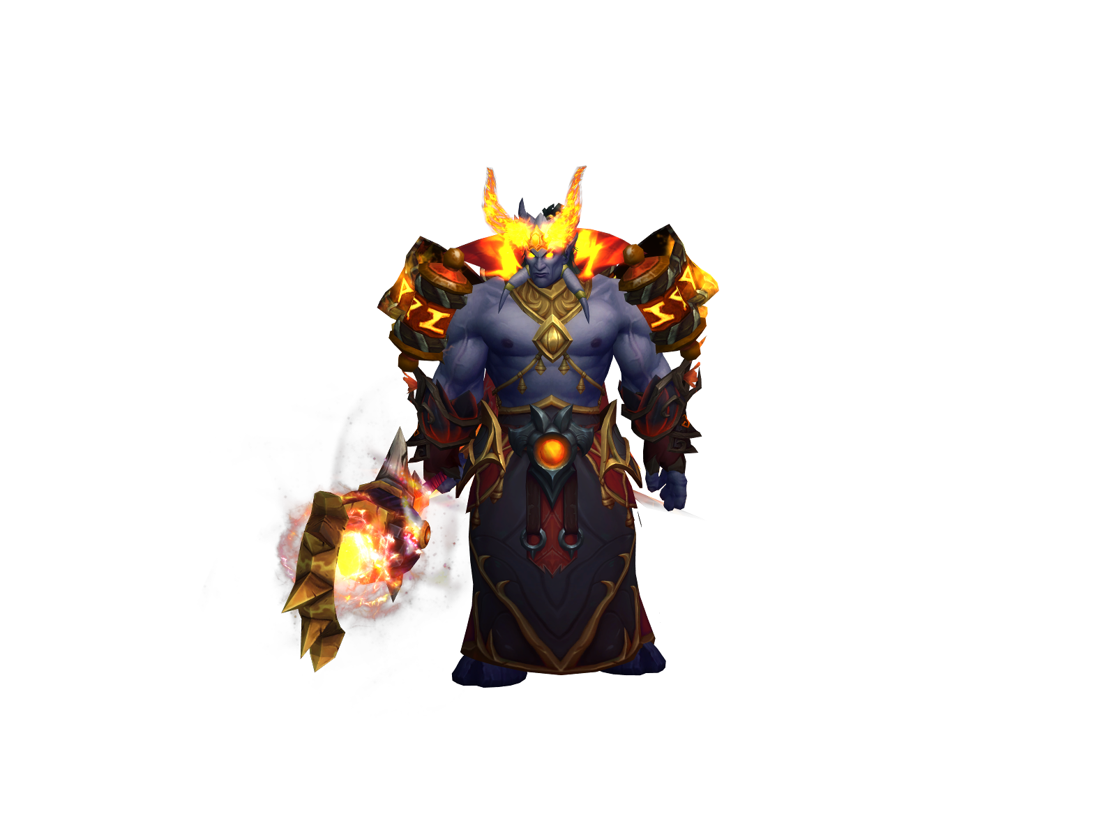 Víl 3D character render