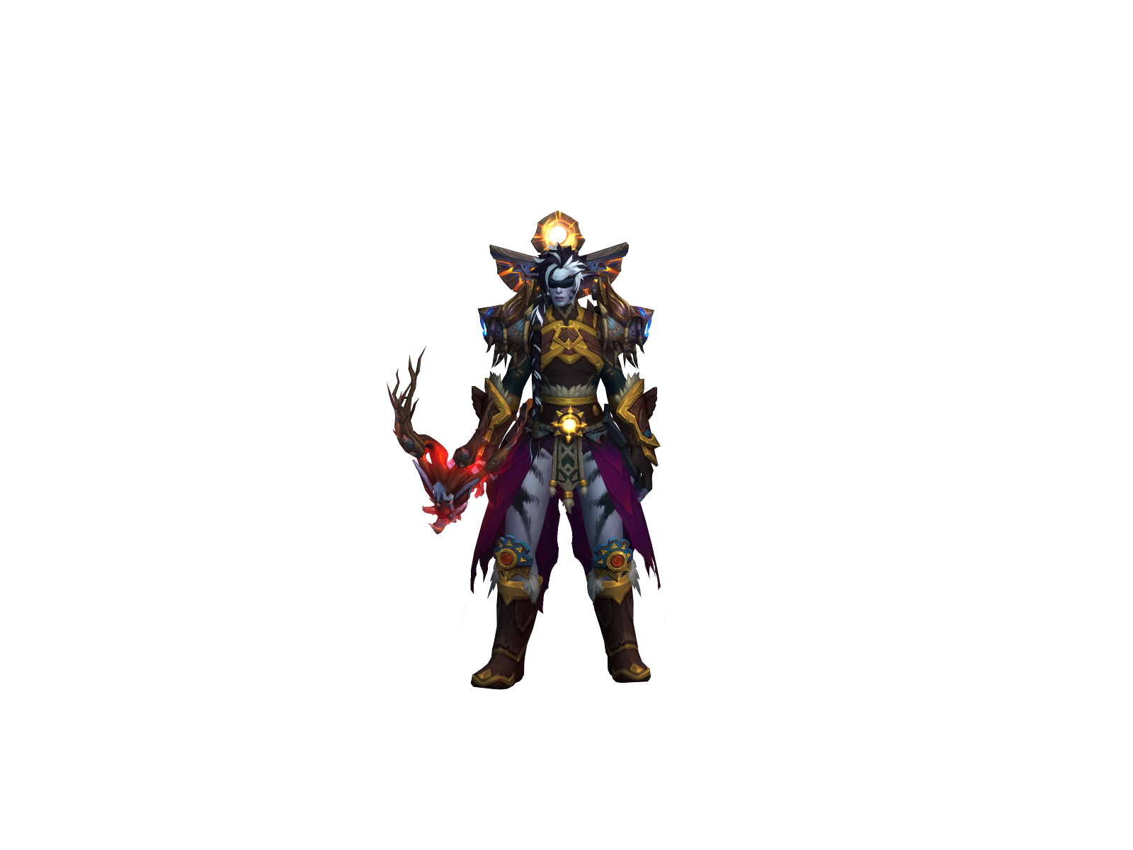 Duducabe 3D character render