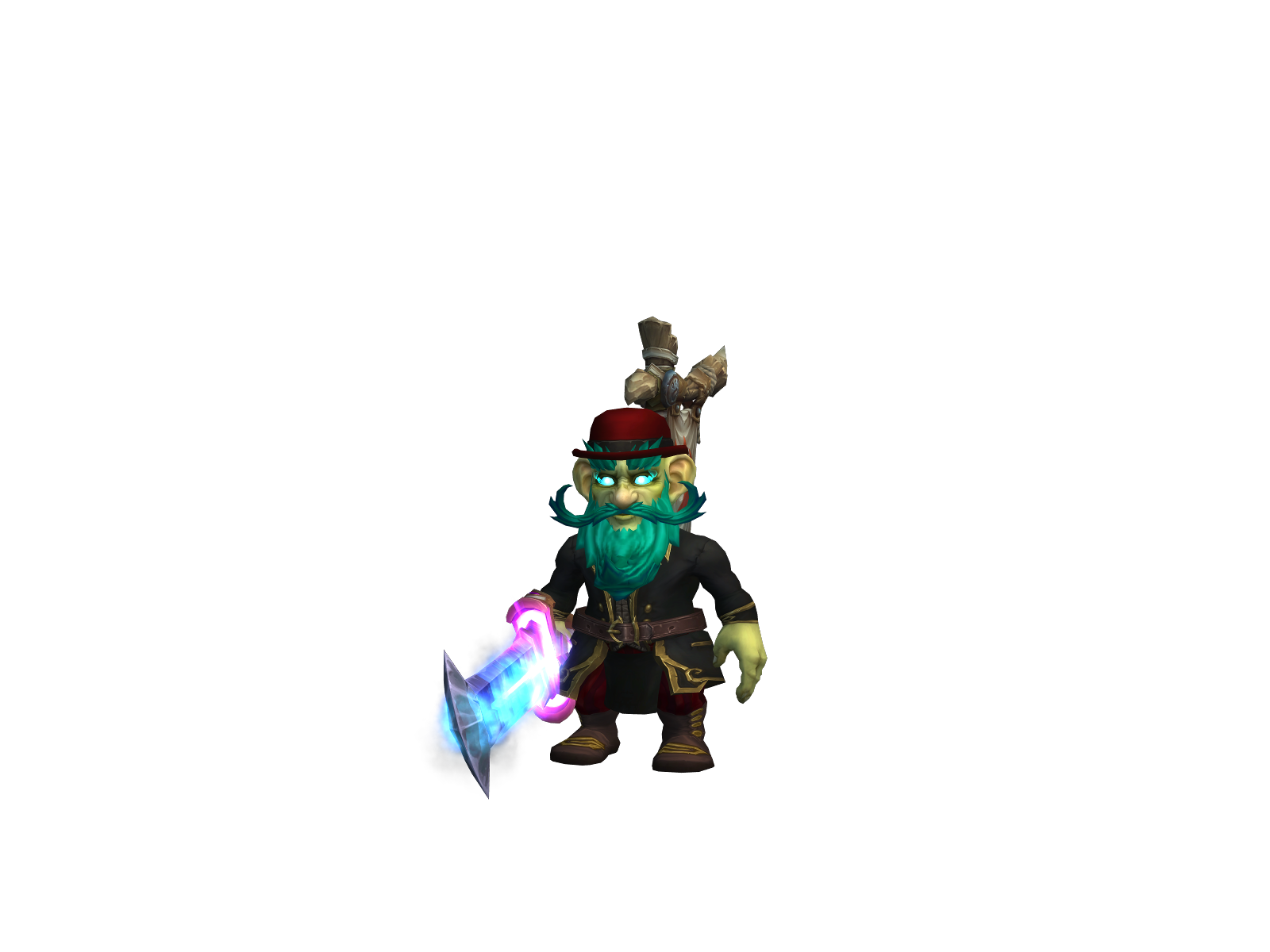 Snipoer 3D character render