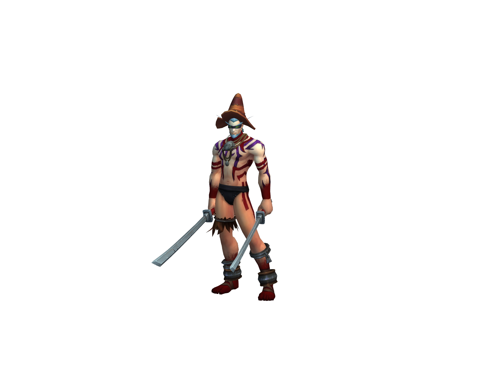 Messî 3D character render