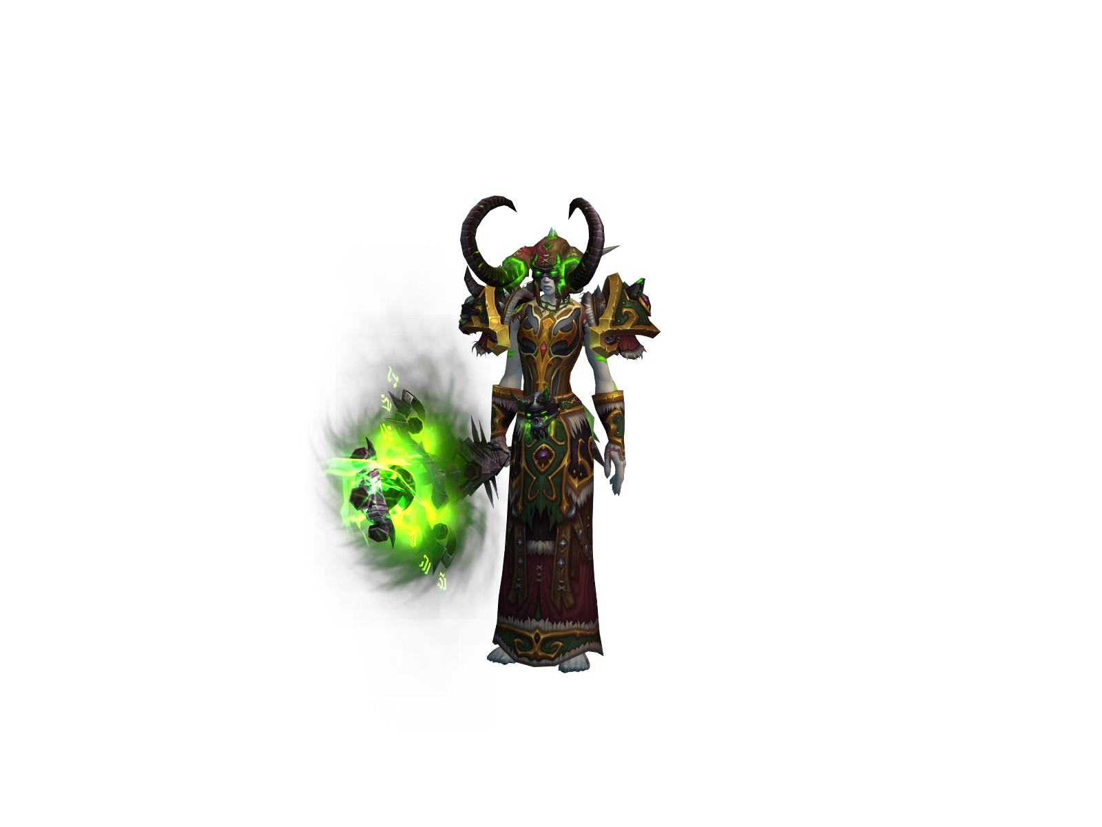 Affliction 3D character render