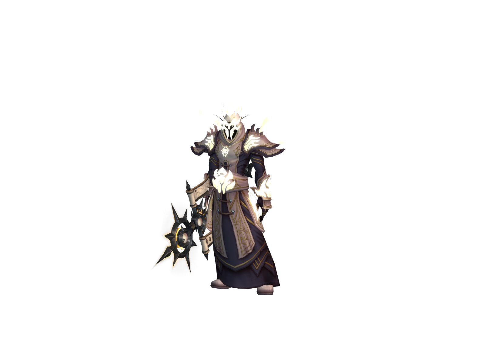 Rays 3D character render
