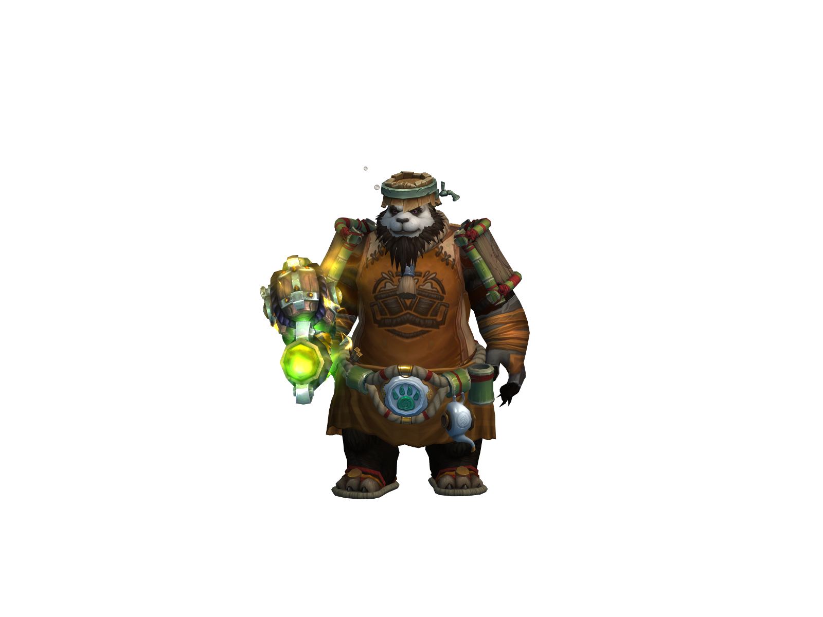 Pompoh 3D character render