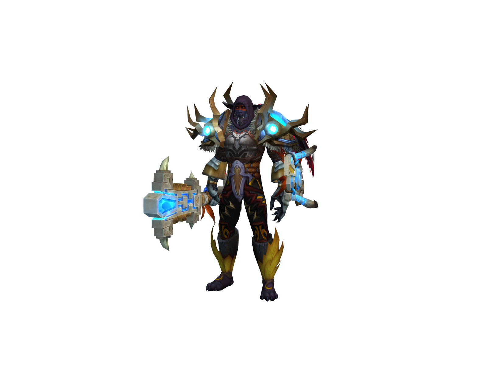 Necrofago 3D character render
