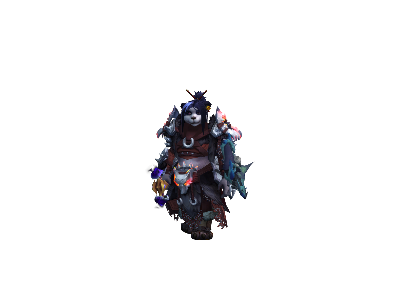 Peacecraft 3D character render
