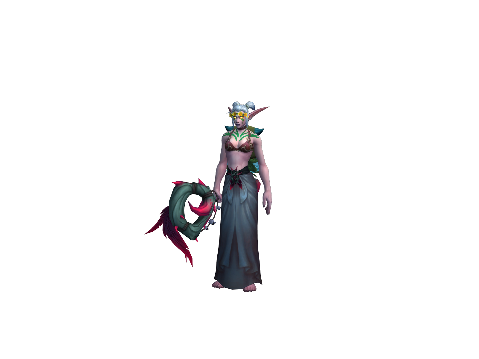 Niceflaca 3D character render
