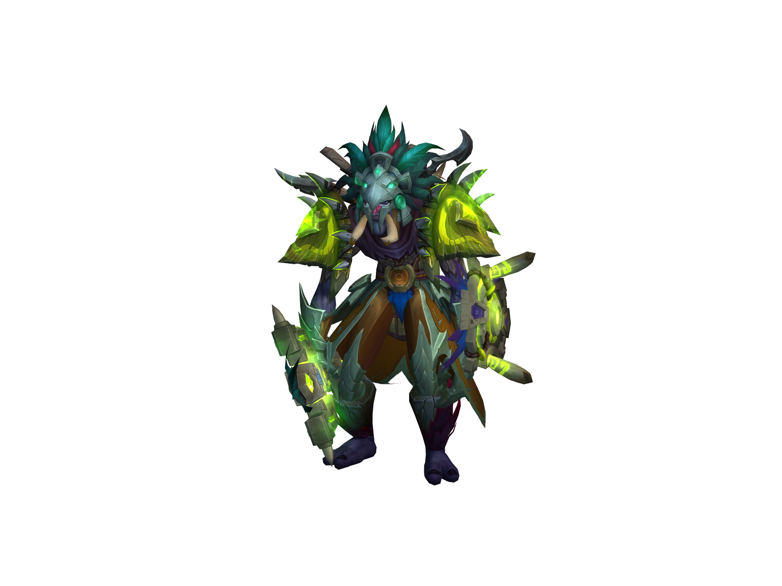Ruddypusep 3D character render