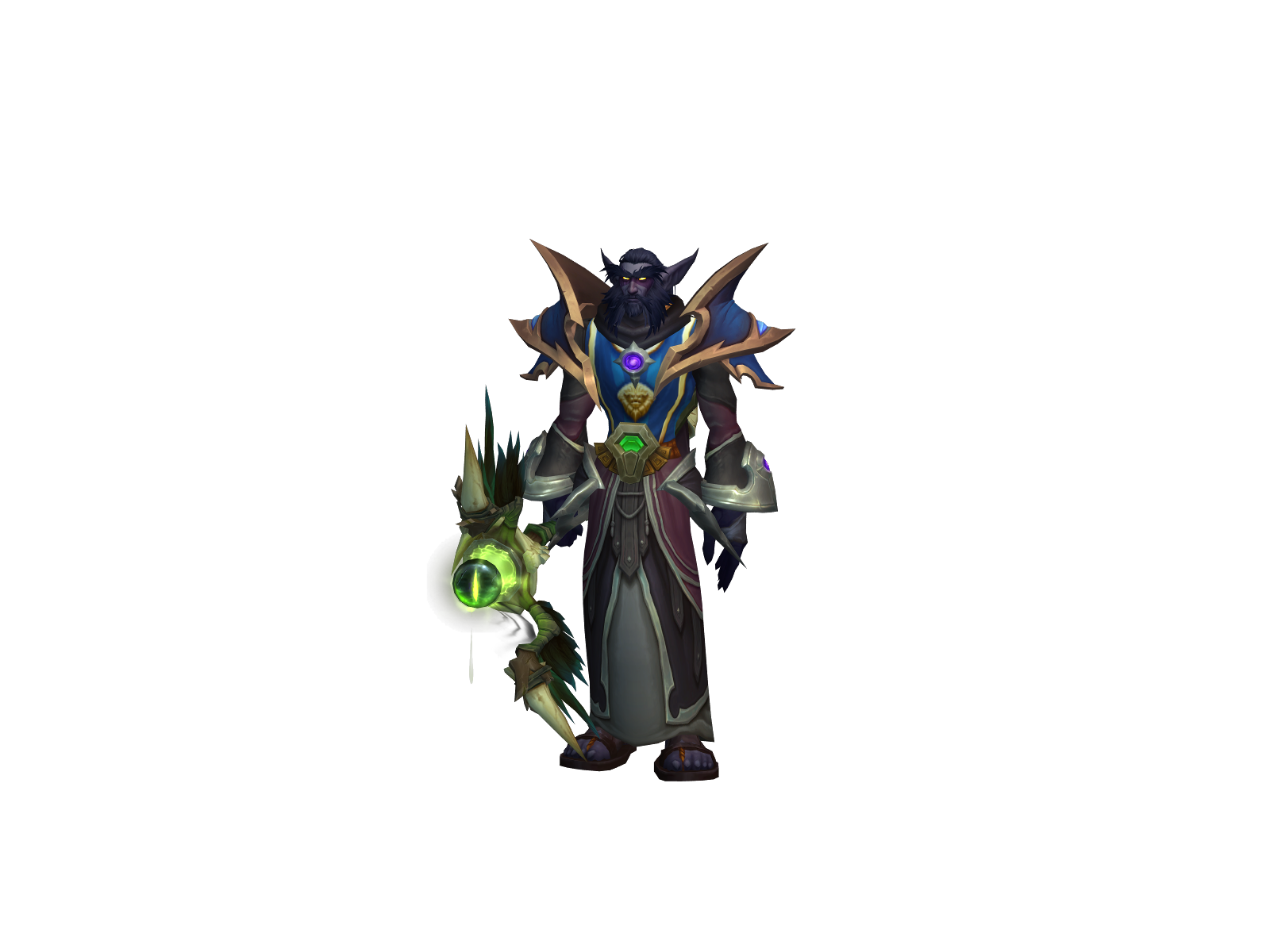 Rishie 3D character render