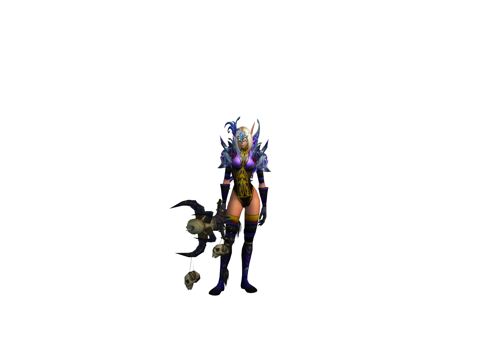 Devilin 3D character render