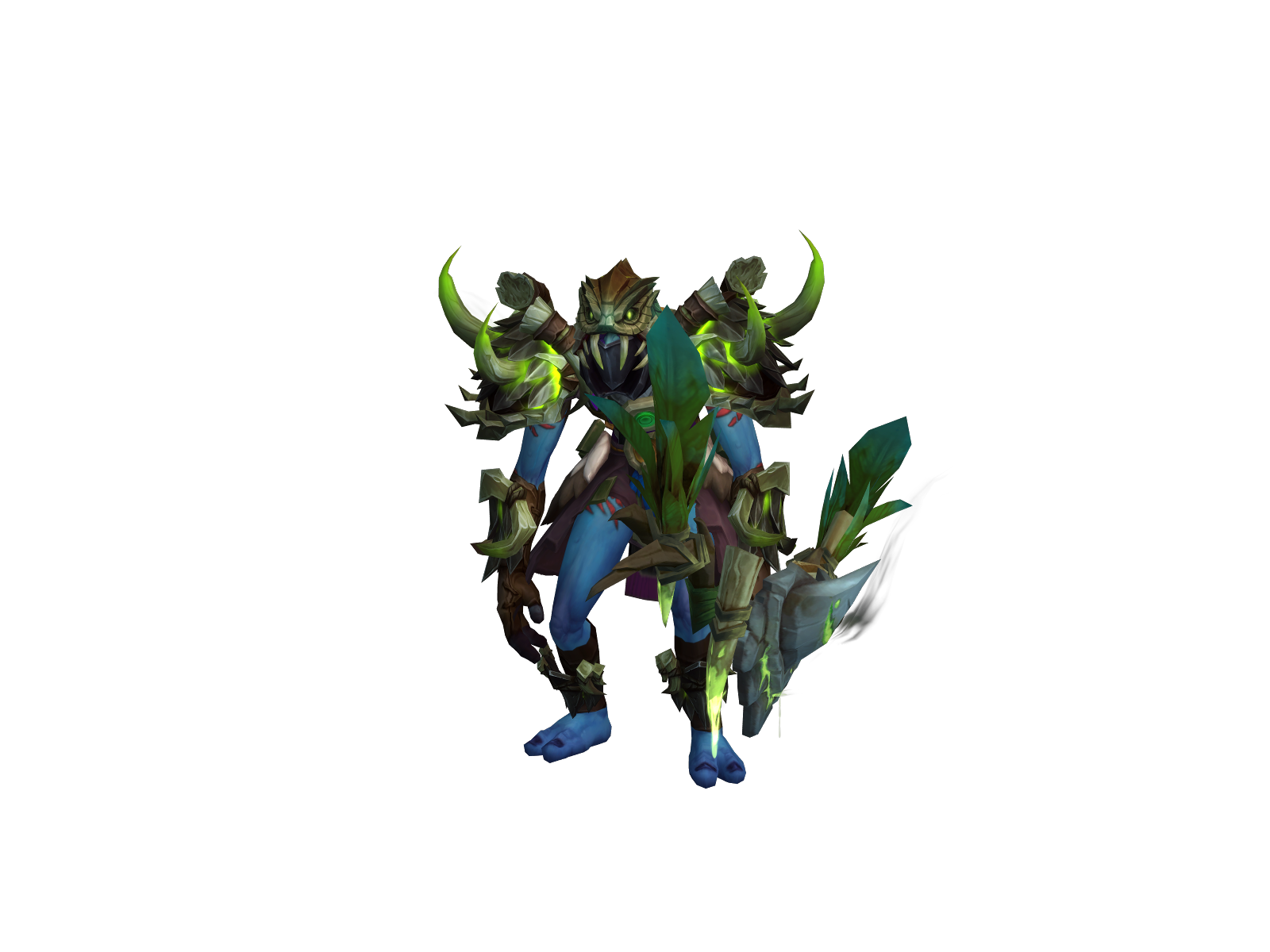 Vichunter 3D character render