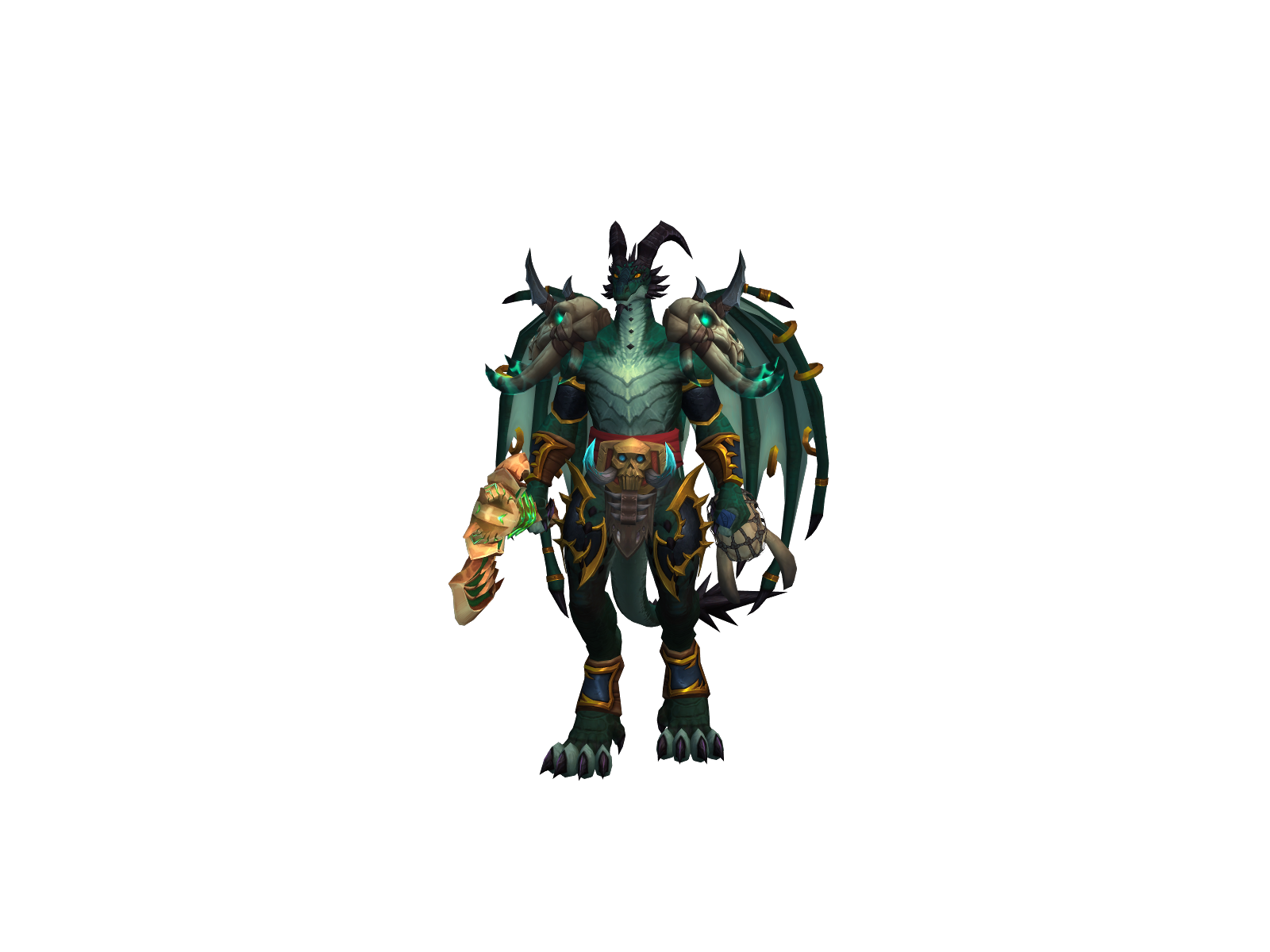 Obtala 3D character render