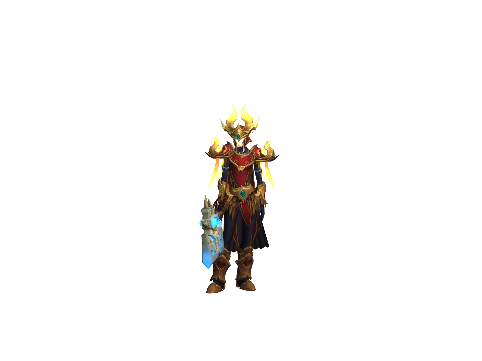 Thaizel 3D character render