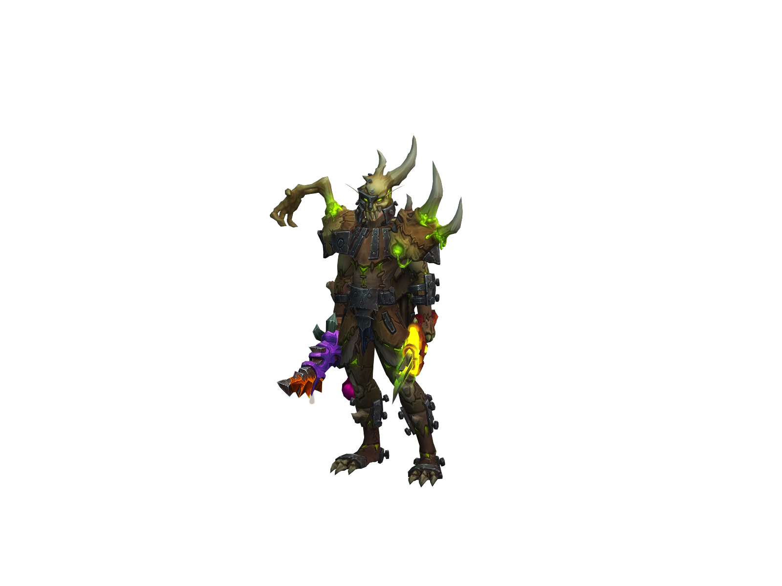 Titanozcuro 3D character render