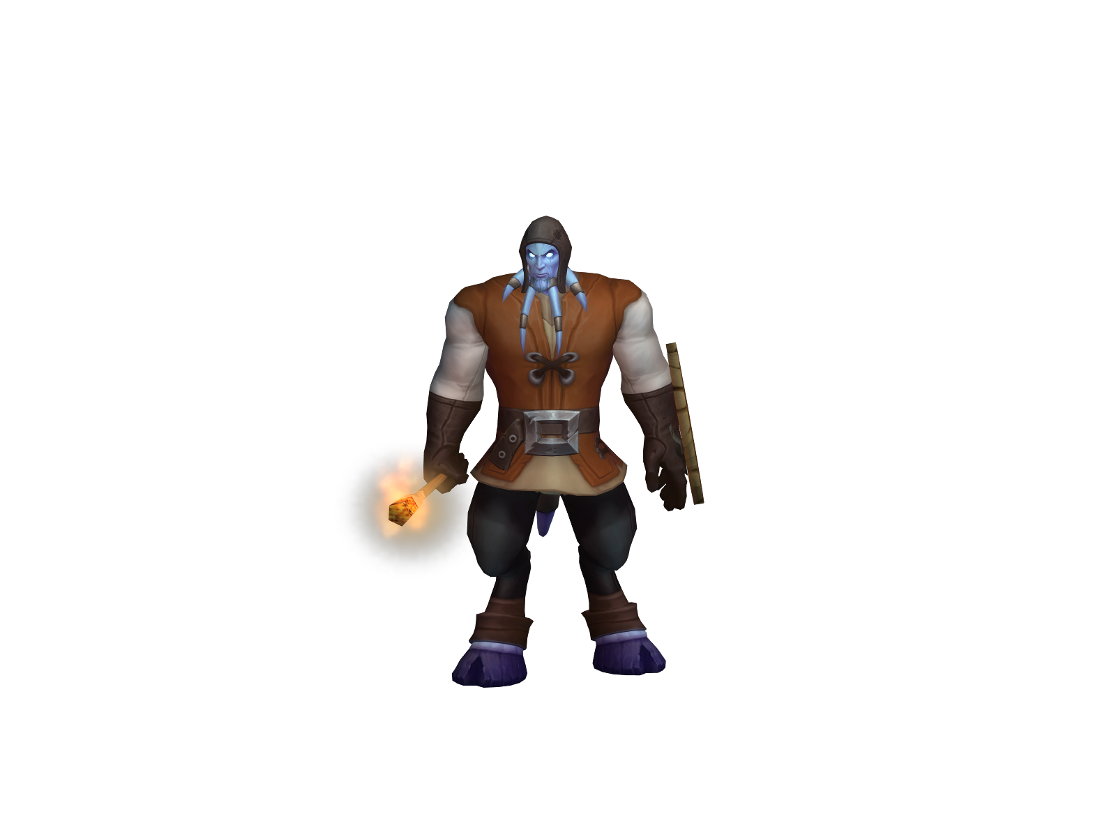 Elshamm 3D character render