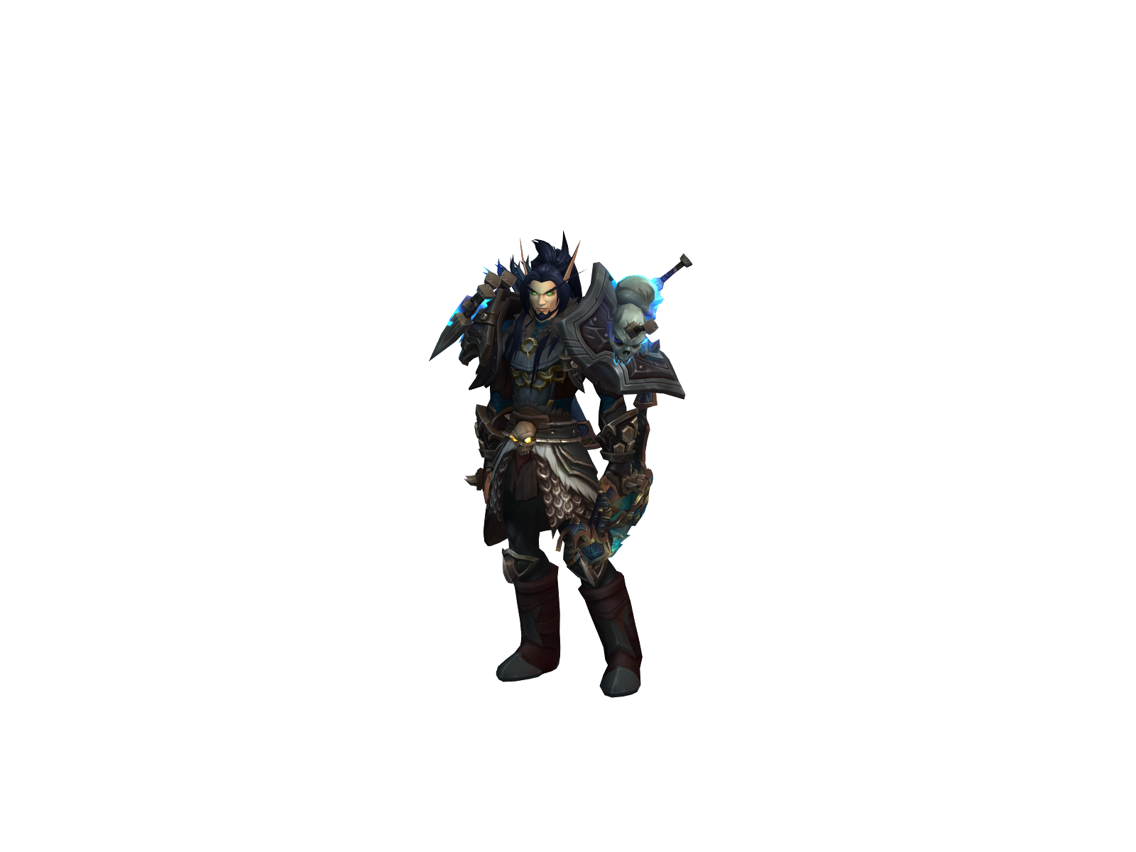 Wowdel 3D character render