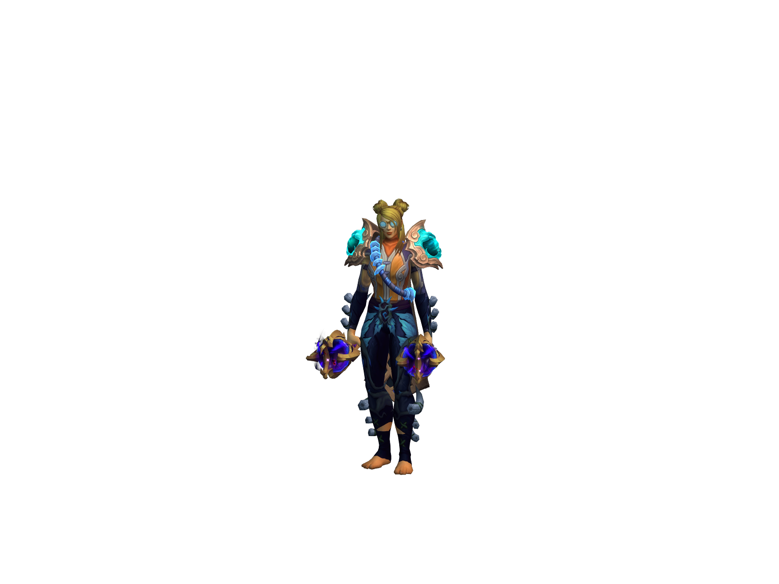 Míchellé 3D character render