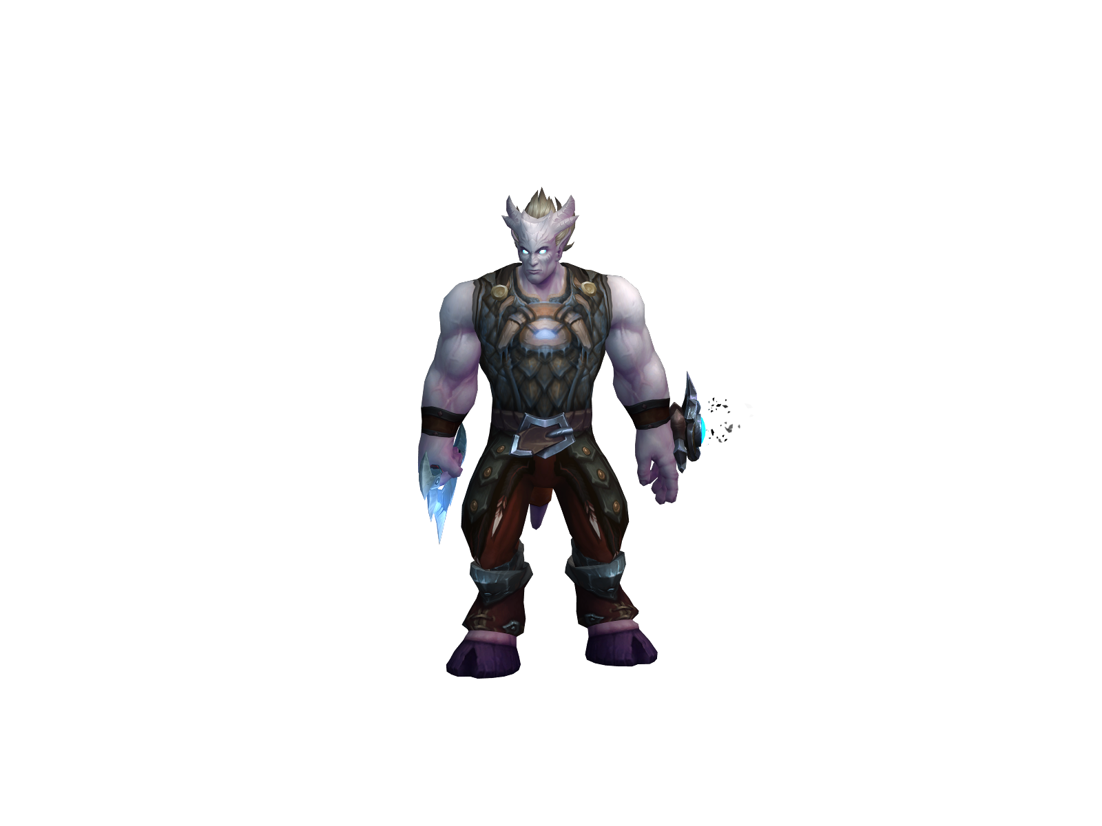 Shamelex 3D character render