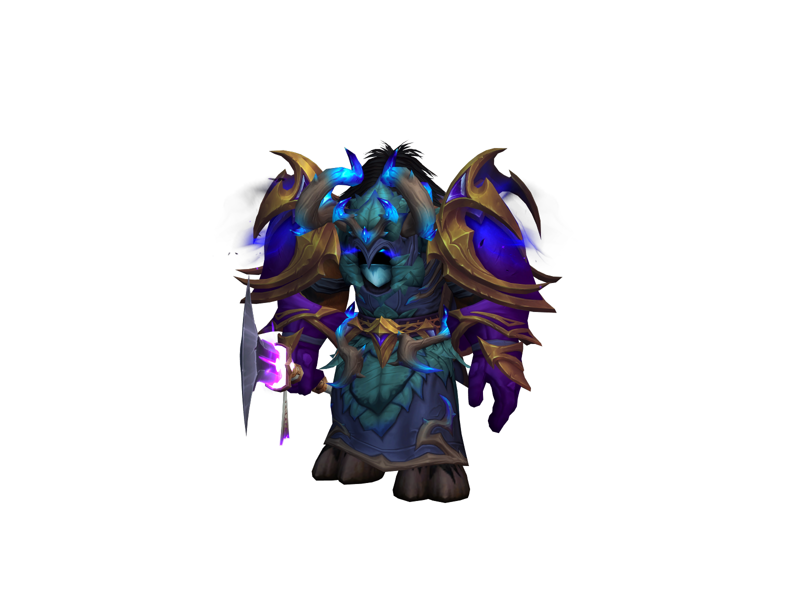 Blindado 3D character render