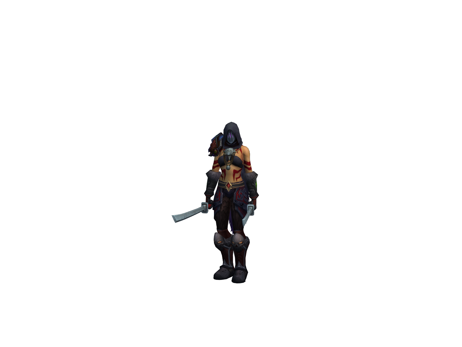 Cathry 3D character render