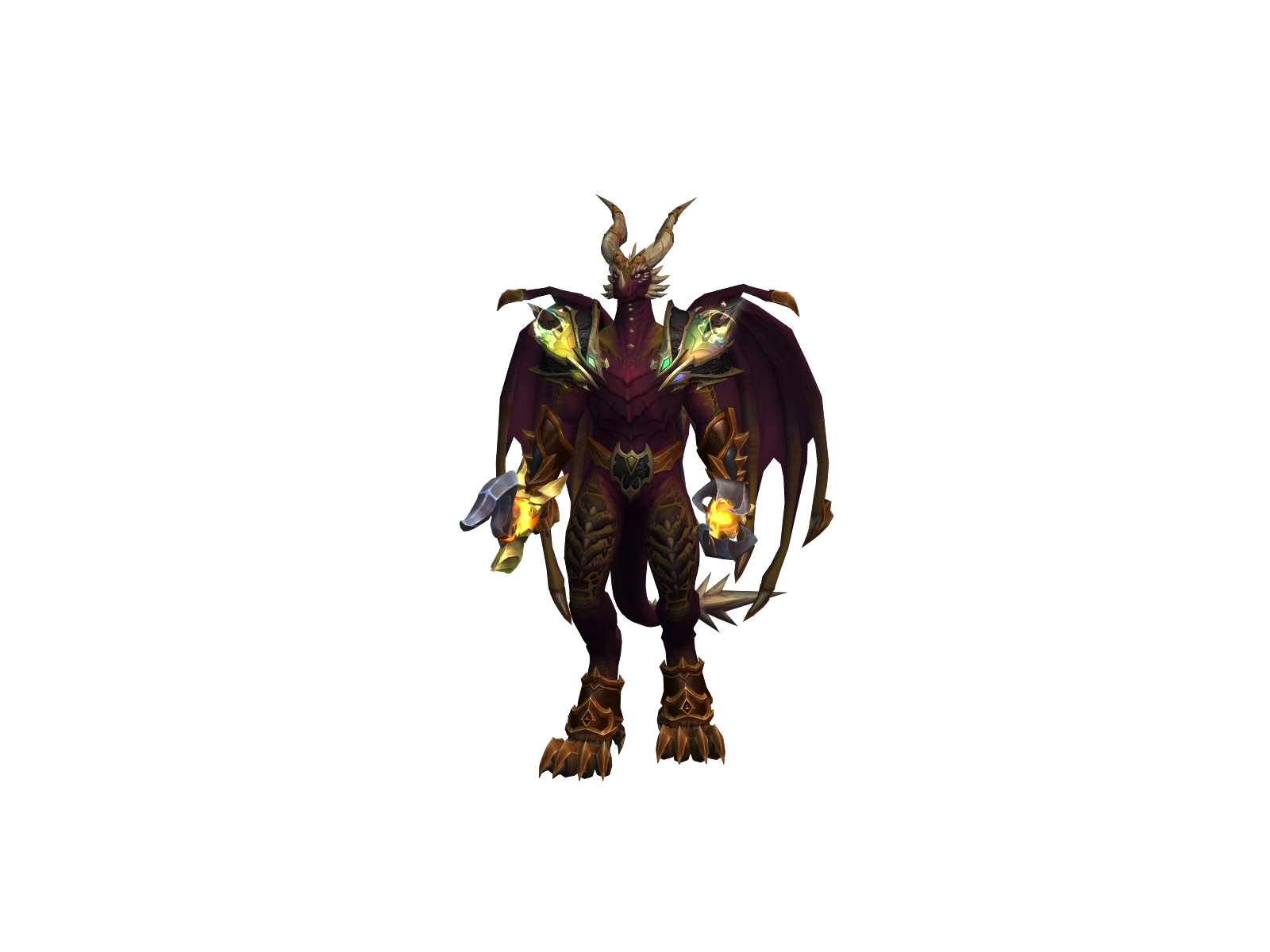 Dracabe 3D character render