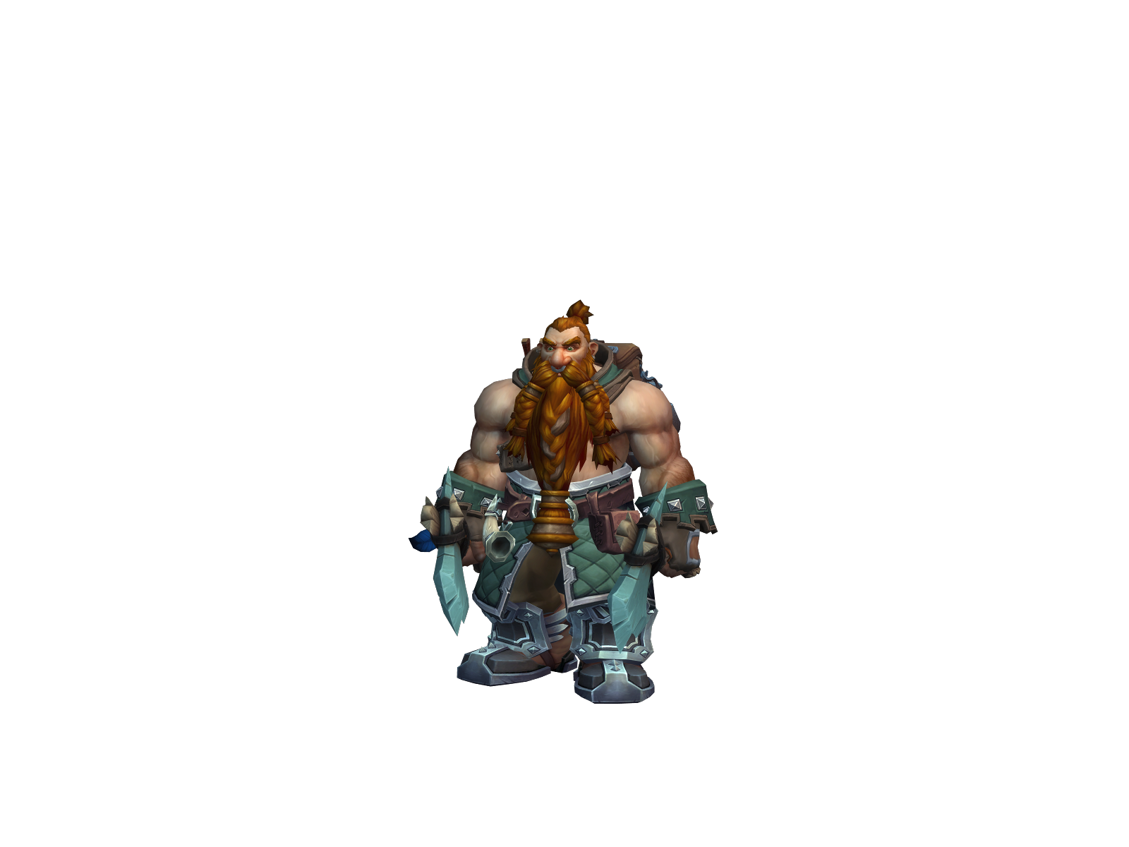 Dáin 3D character render