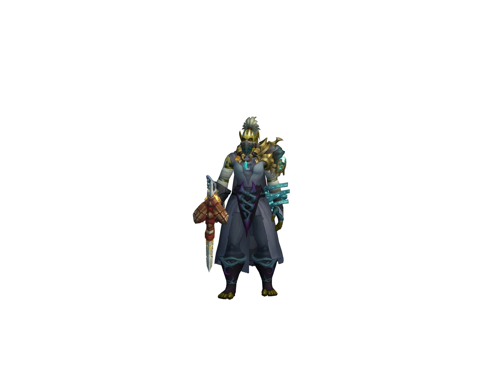 Haudini 3D character render
