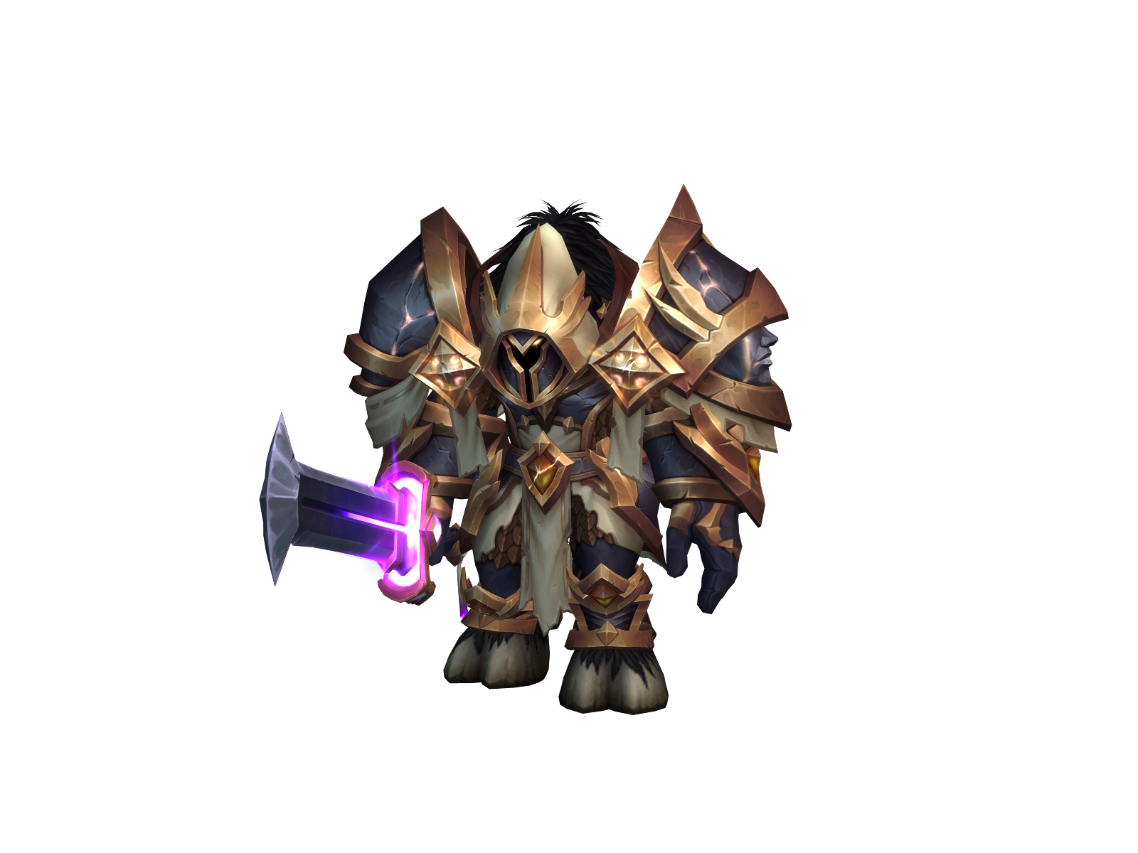 Keraunos 3D character render