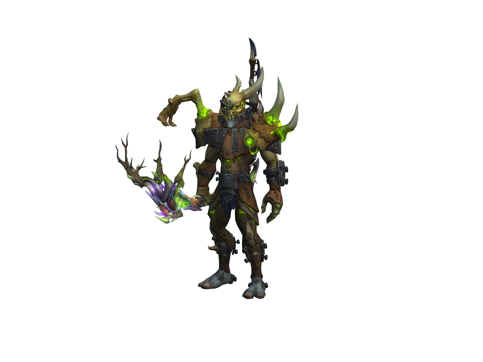 Kraford 3D character render