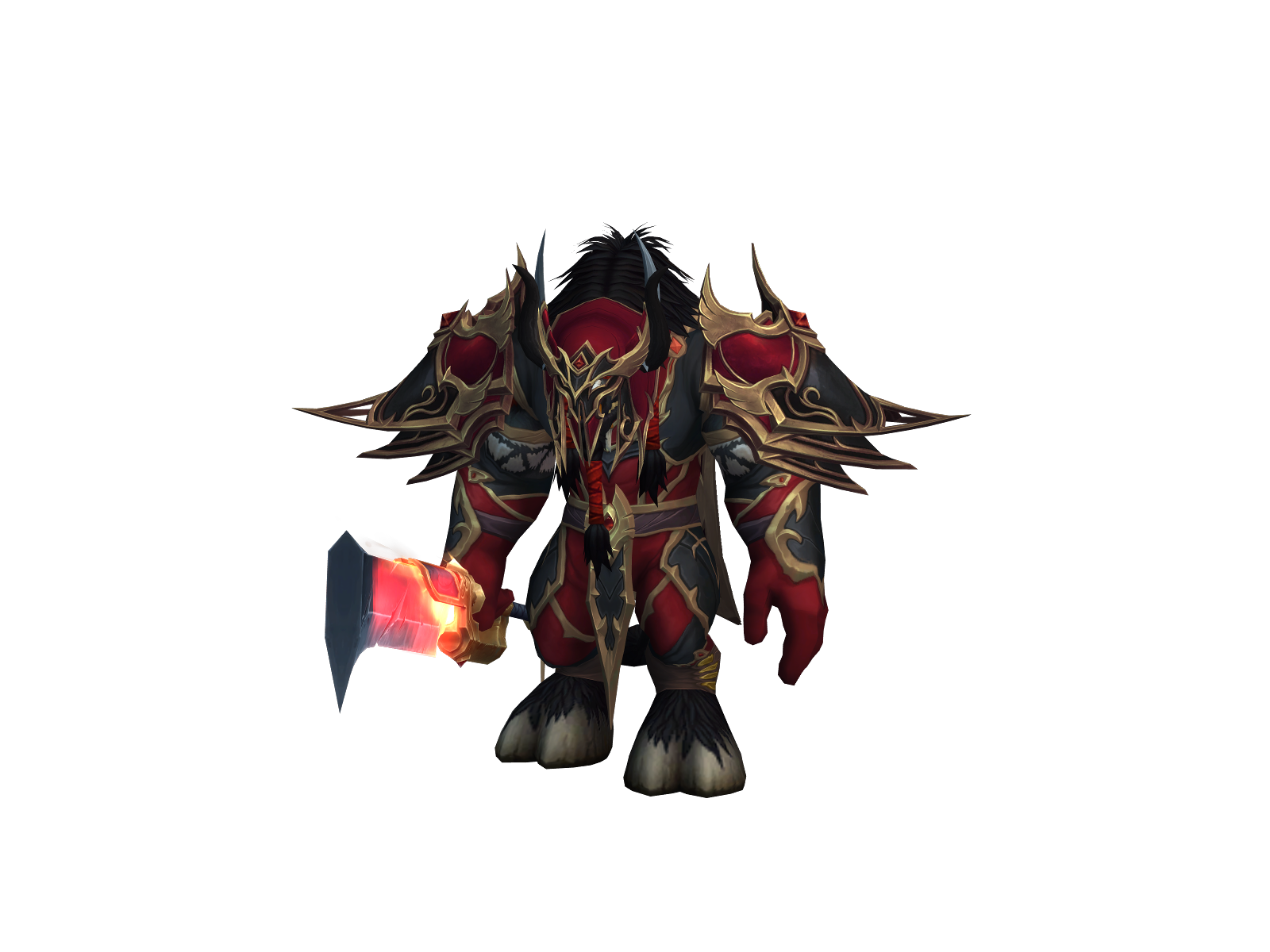 Blackelohim 3D character render