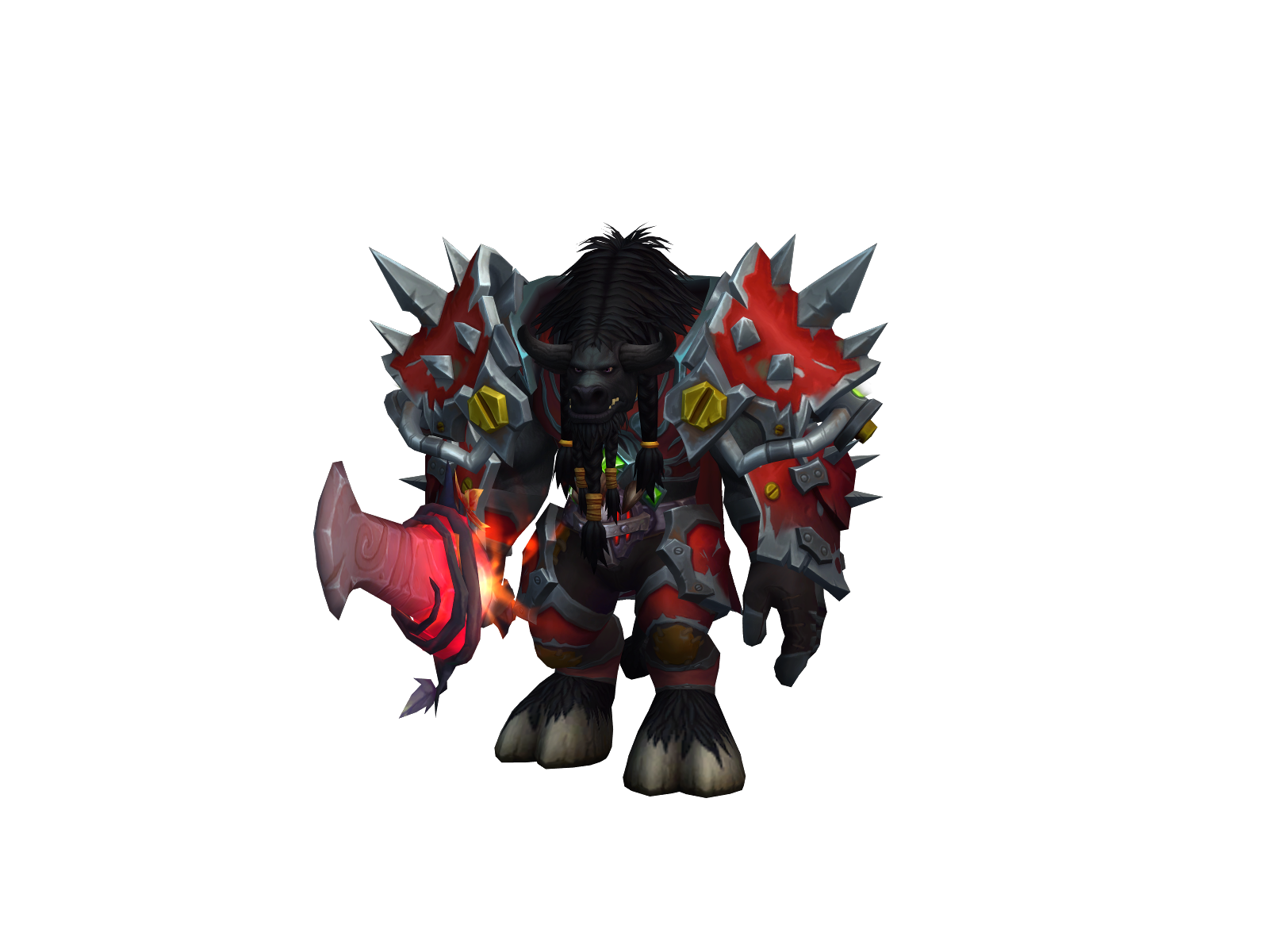 Zombyfula 3D character render