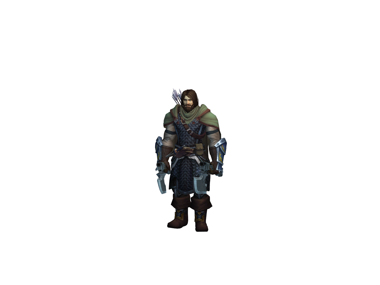 Roshter 3D character render