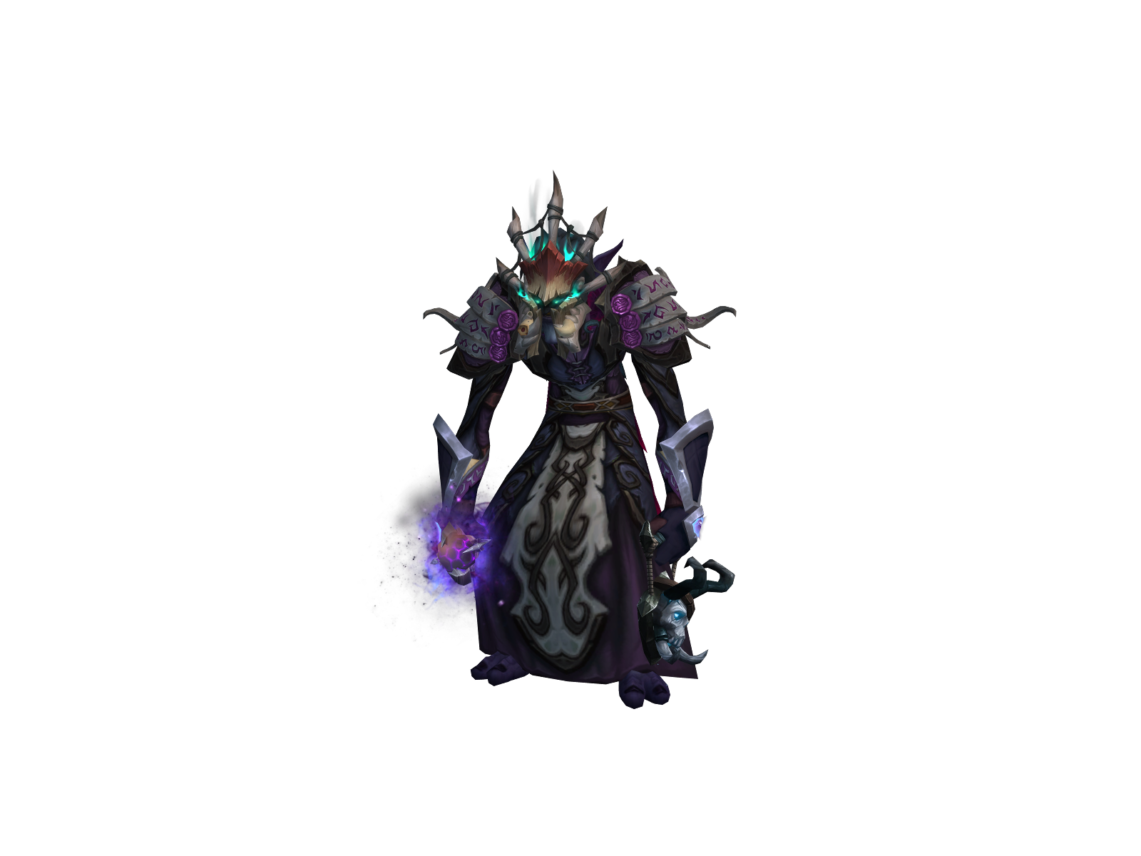 Magosscuro 3D character render