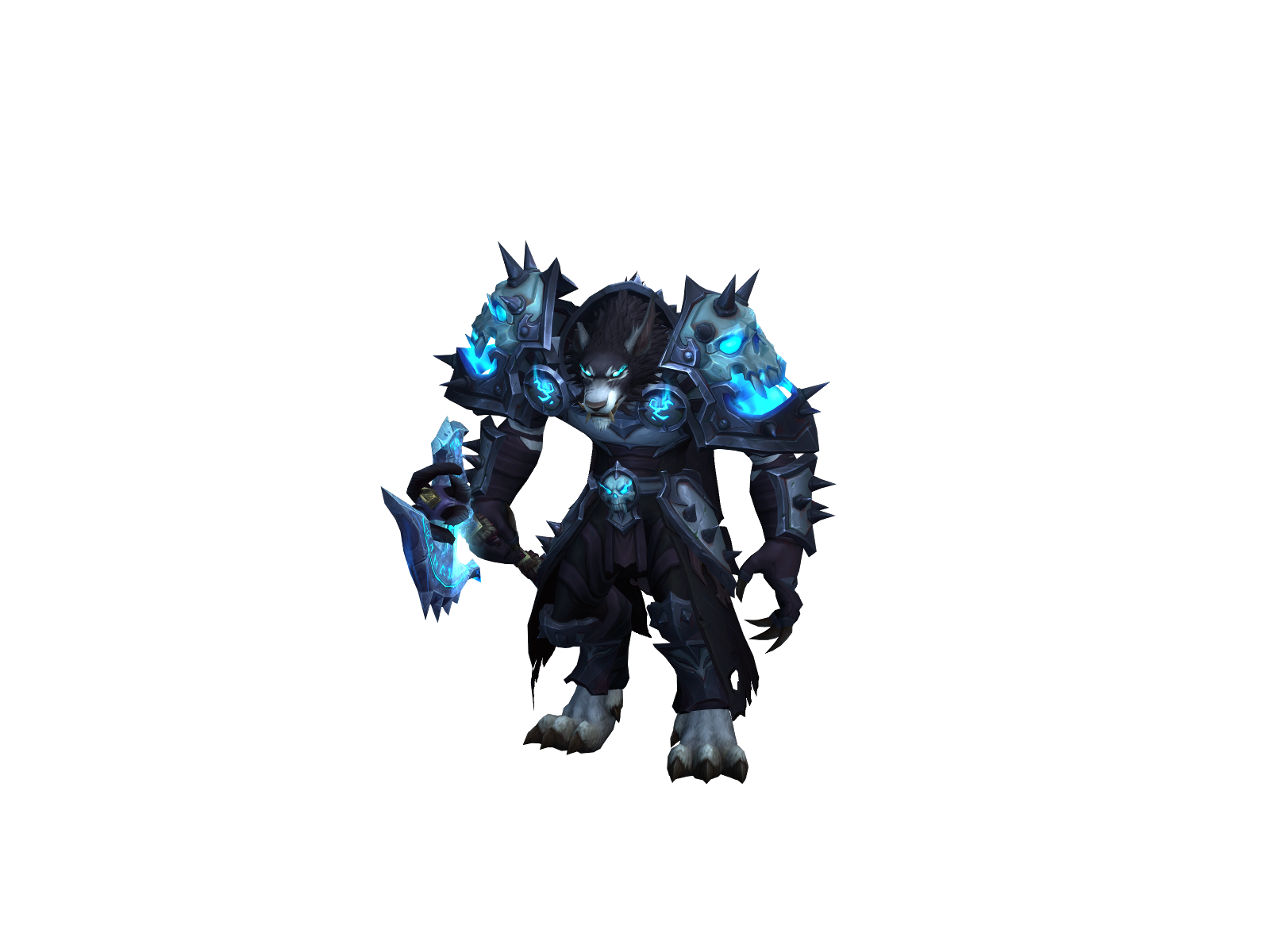 Darkenrakjal 3D character render