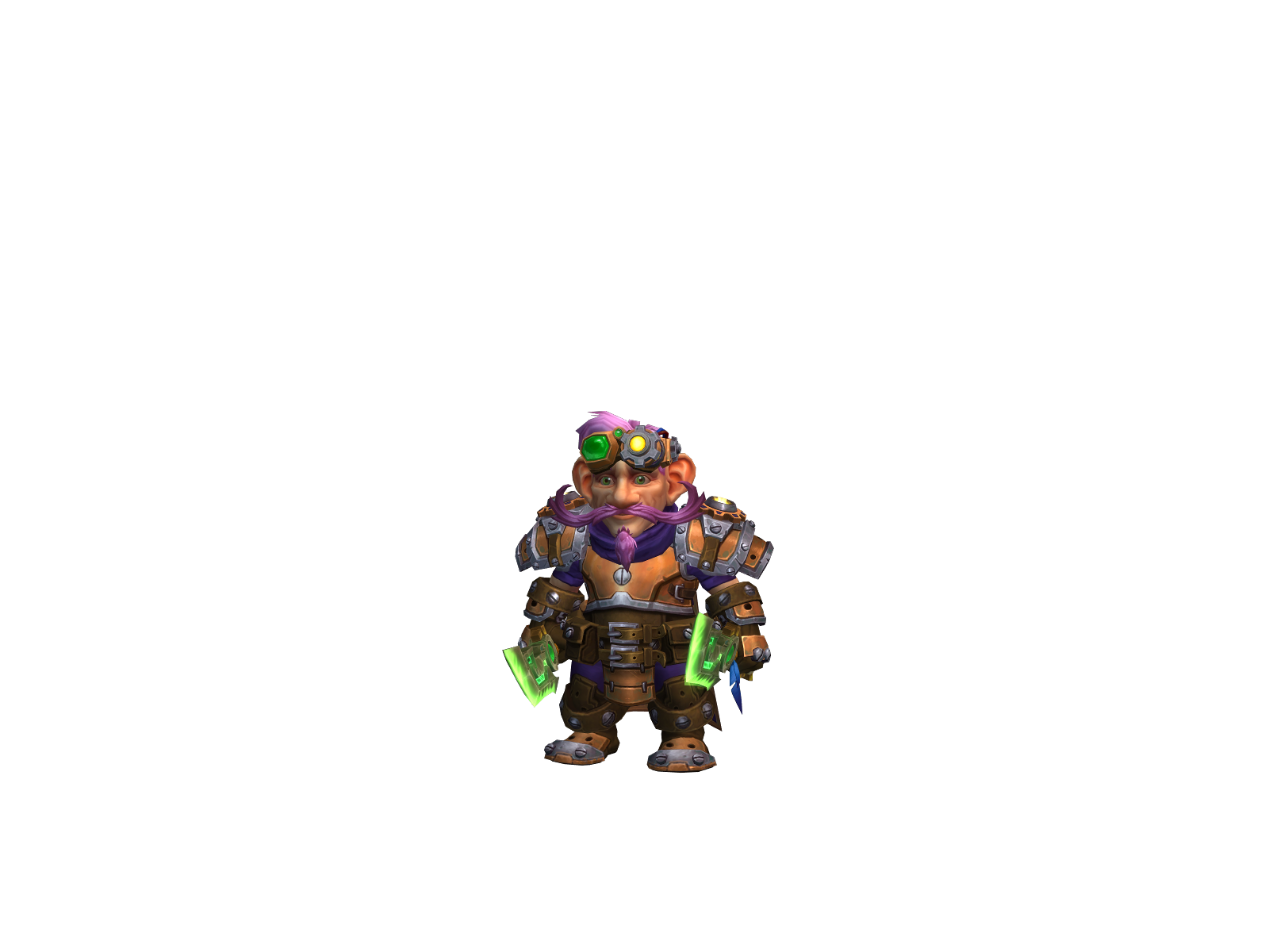 Chrisber 3D character render