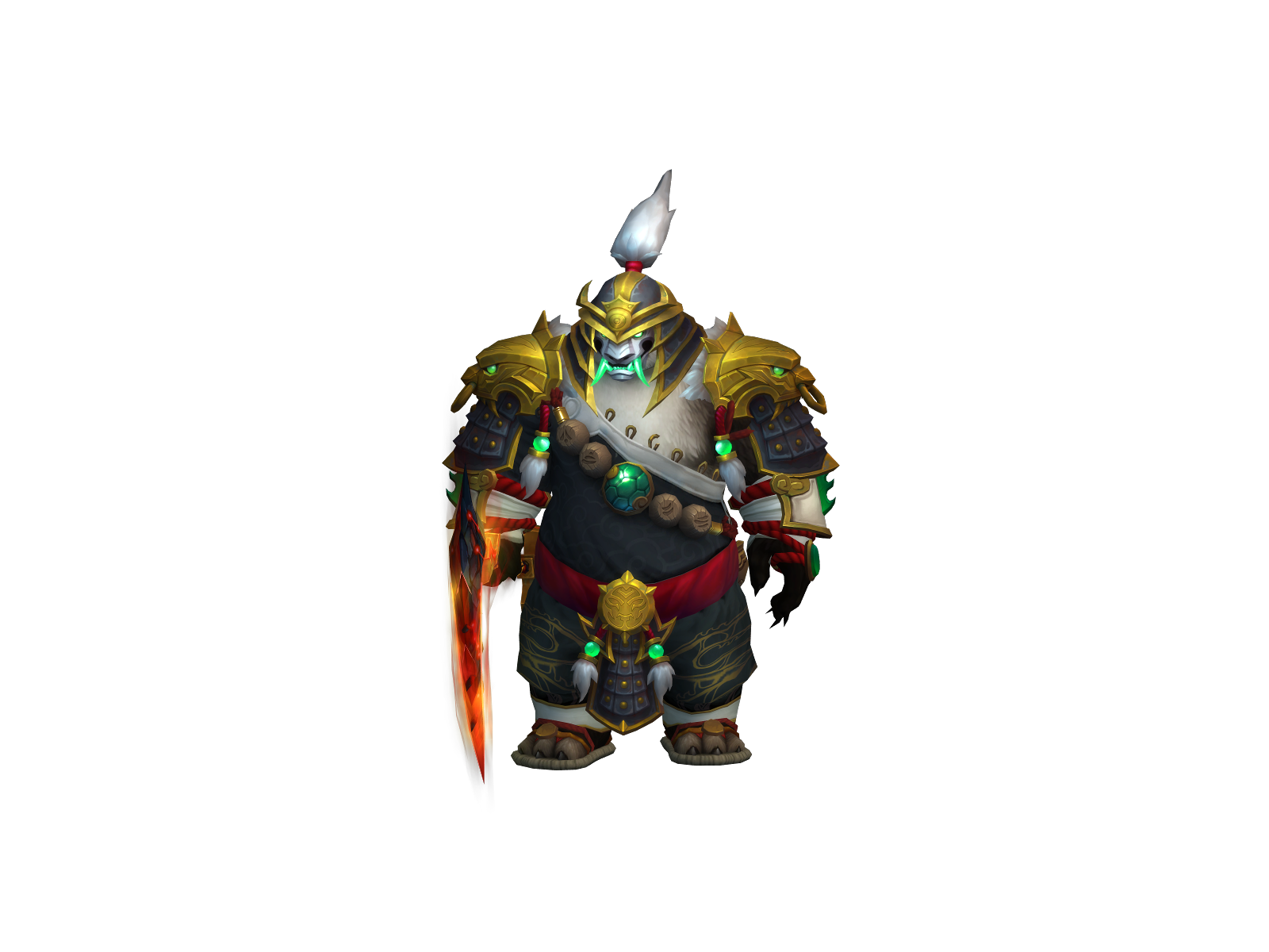 Pandrös 3D character render