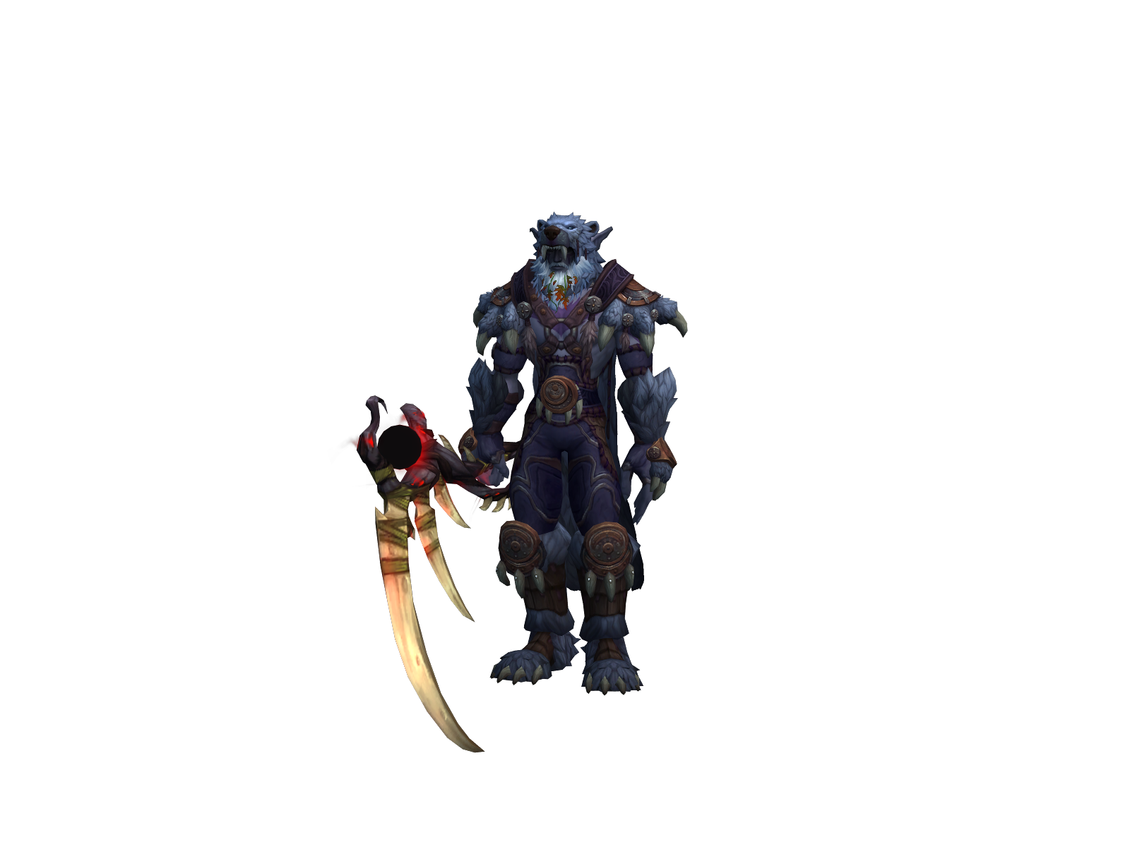 Savagery 3D character render