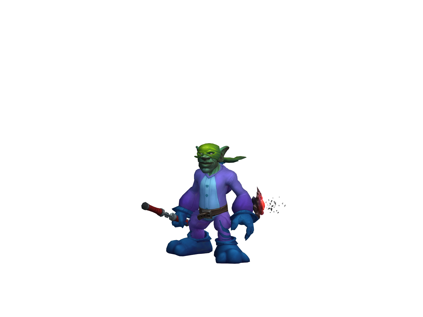 Shamangoblin 3D character render