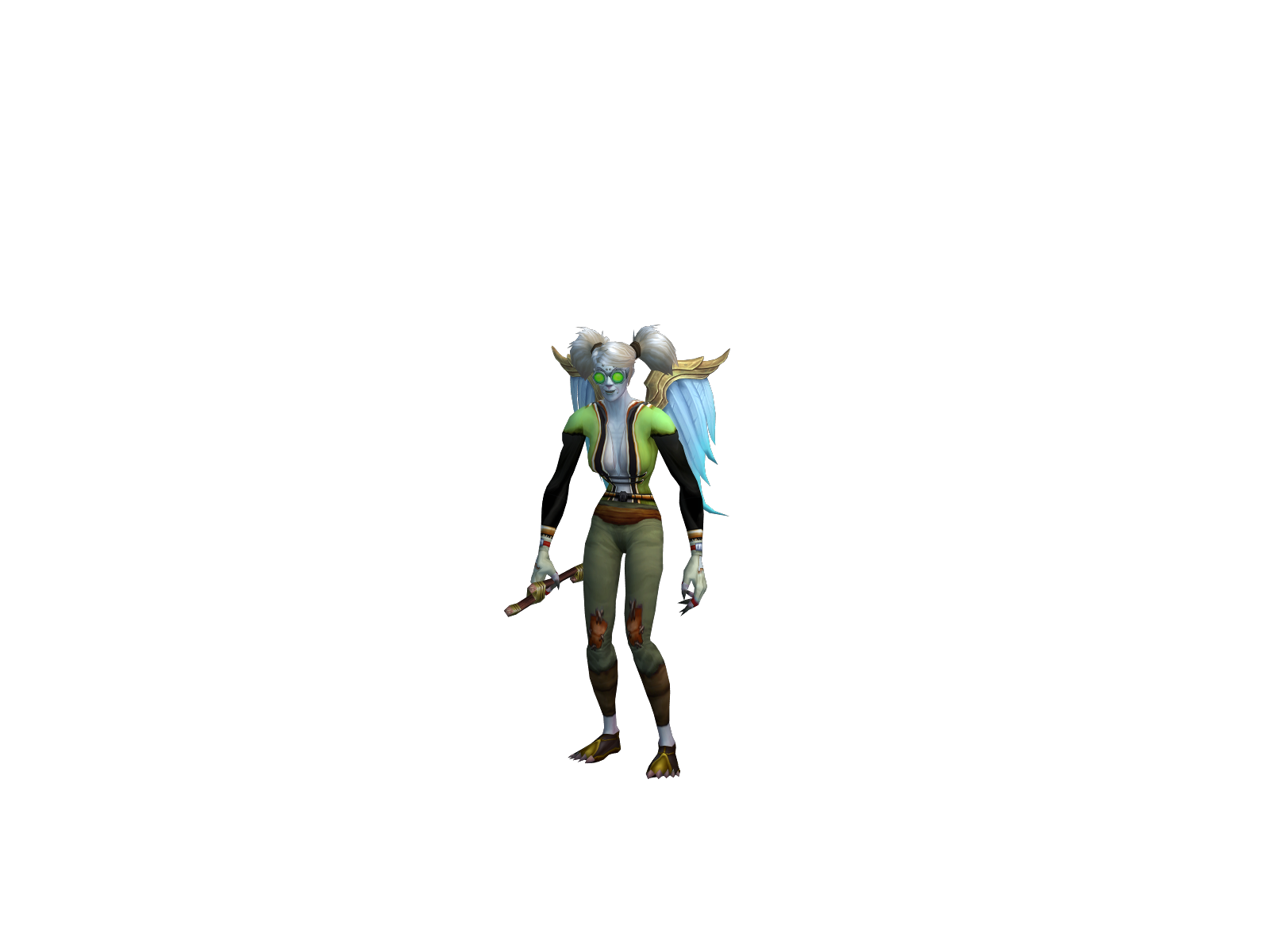 Gêw 3D character render