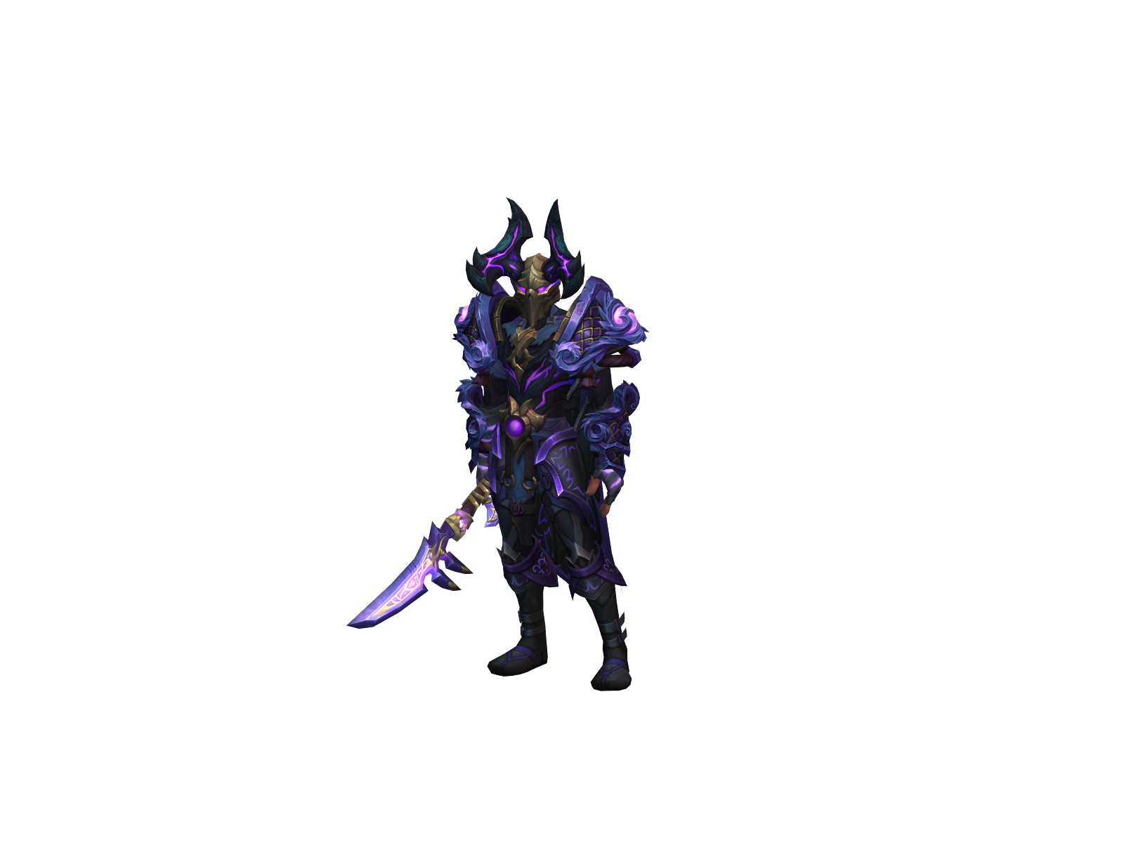 Hyugha 3D character render